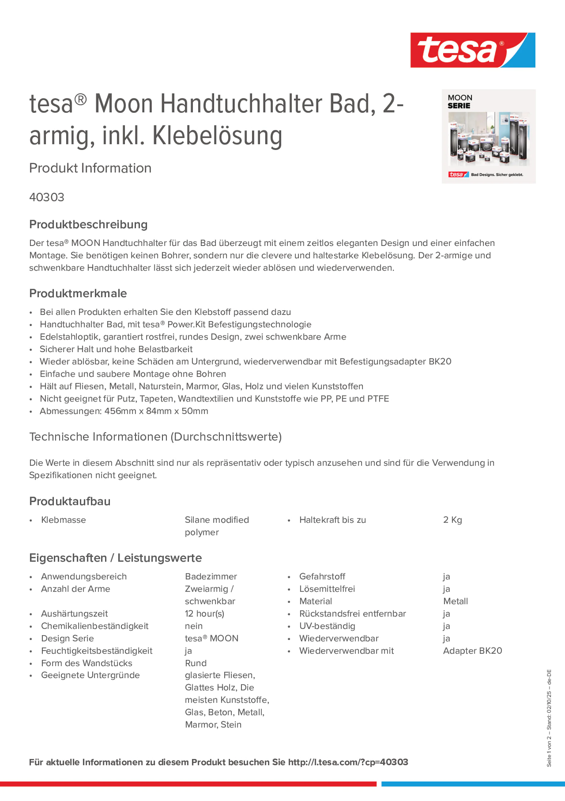 Product information_tesa® 40303_de-DE
