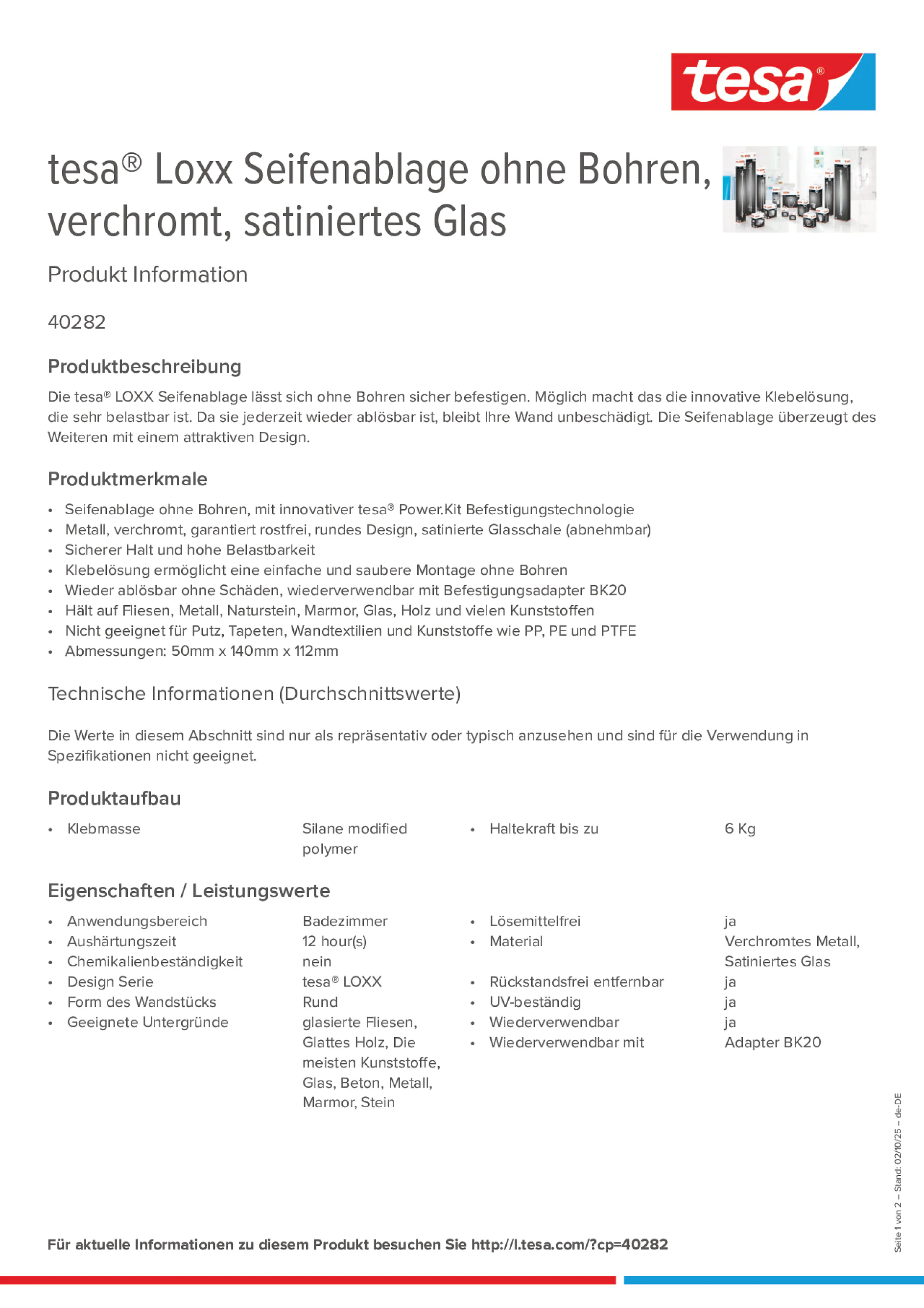 Product information_tesa® 40282_de-DE