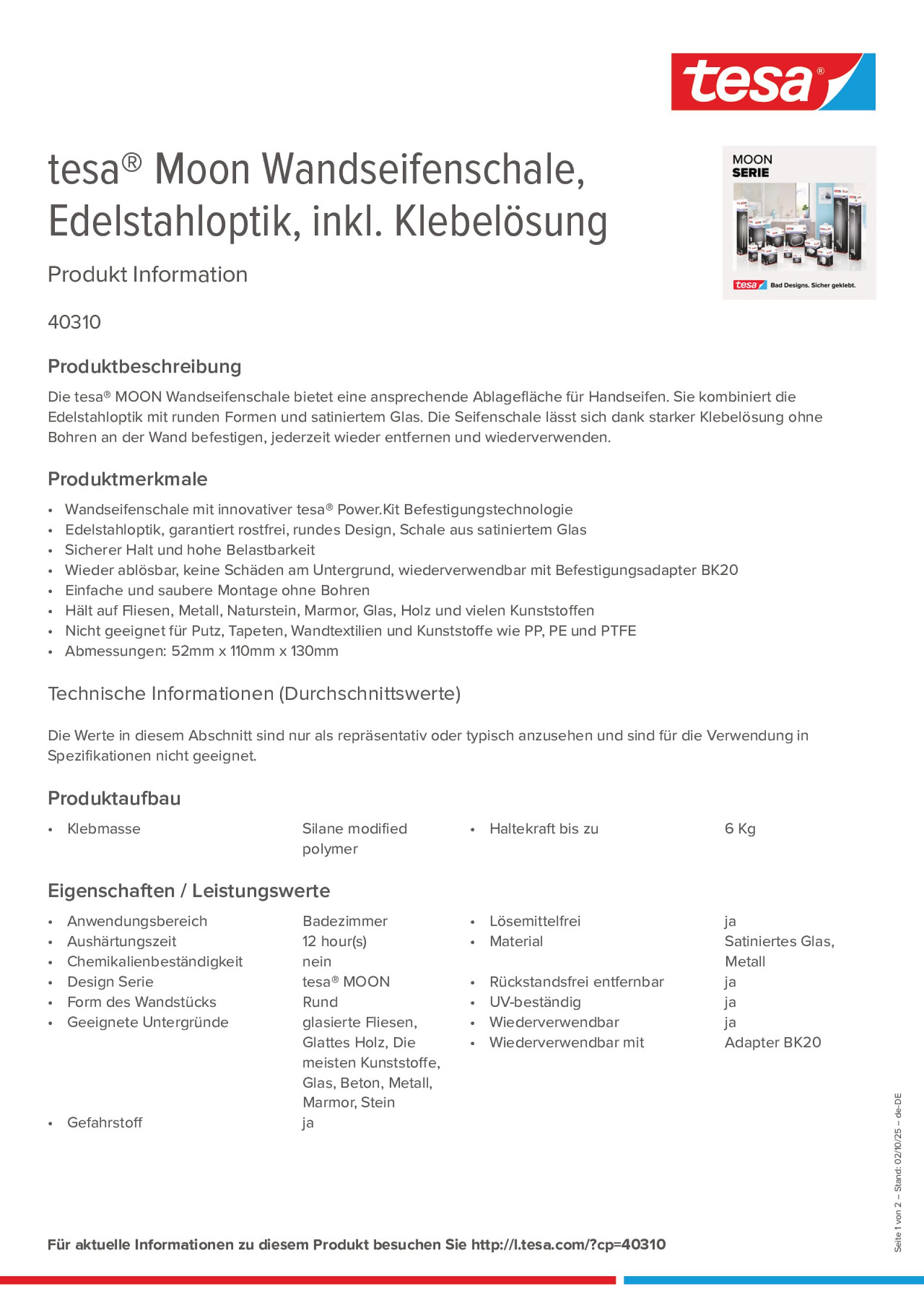 Product information_tesa® 40310_de-DE