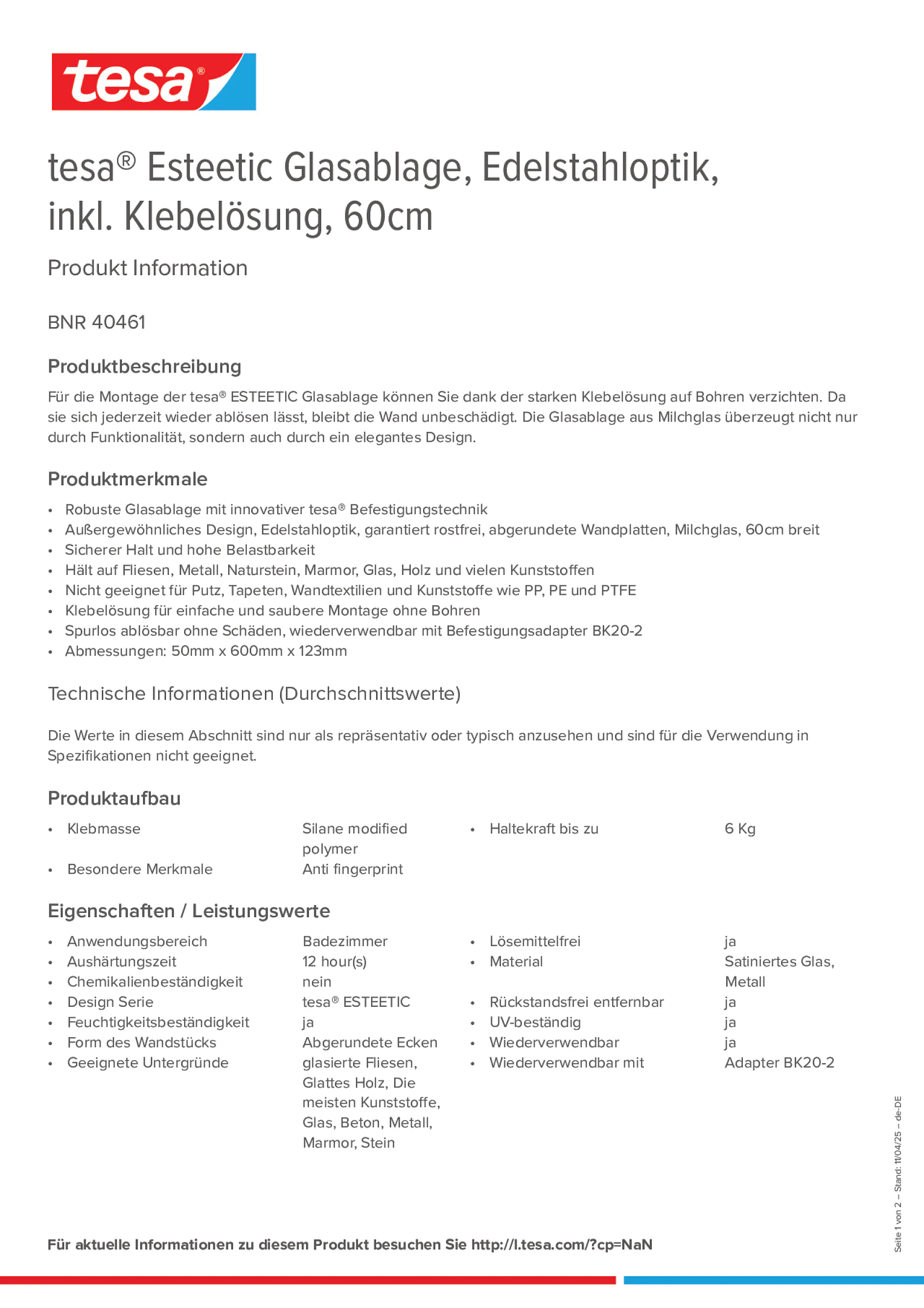 Product information_tesa® 40461_de-DE