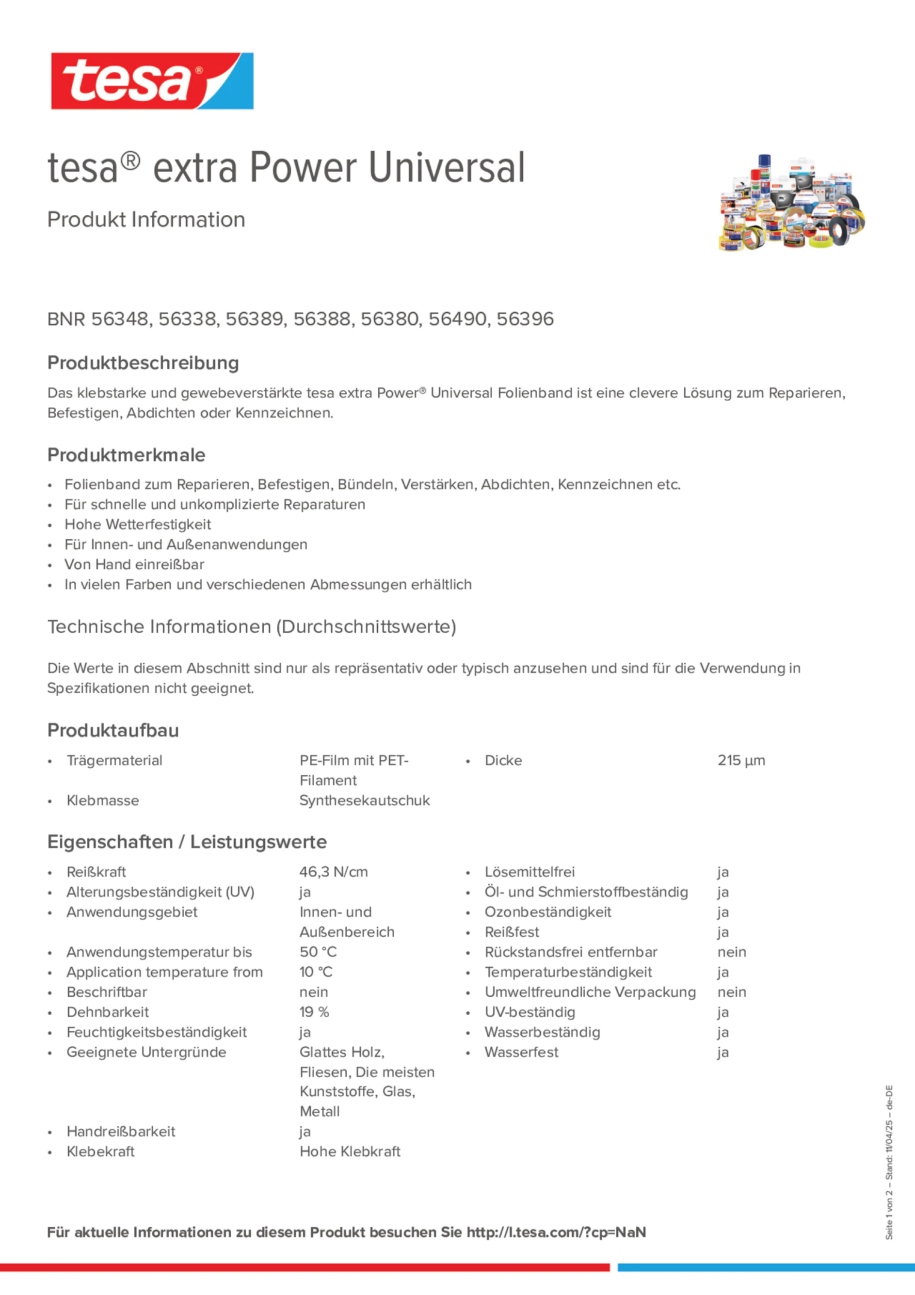 Product information_tesa® extra Power 56348_de-DE