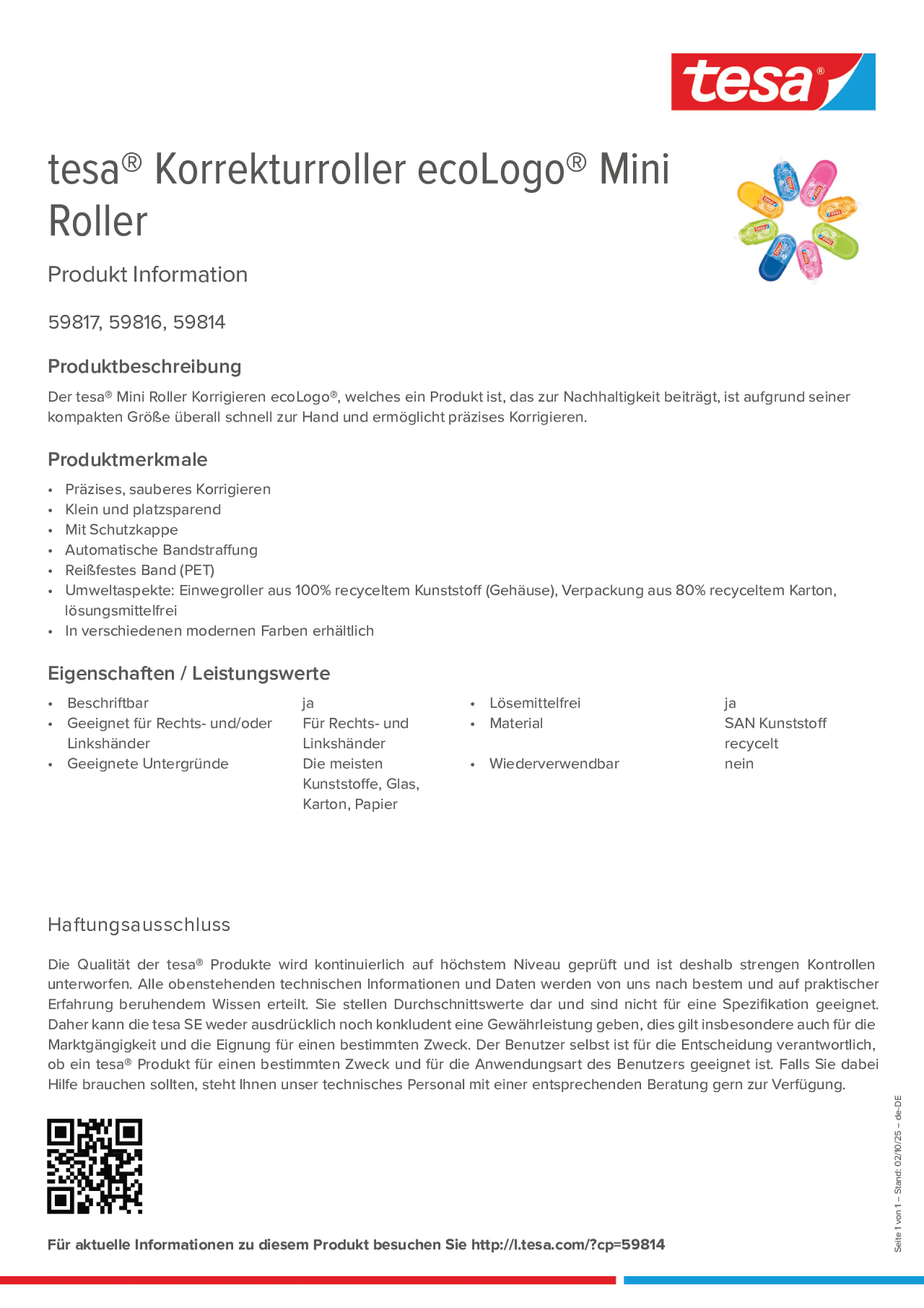 Product information_tesa® 59814_de-DE