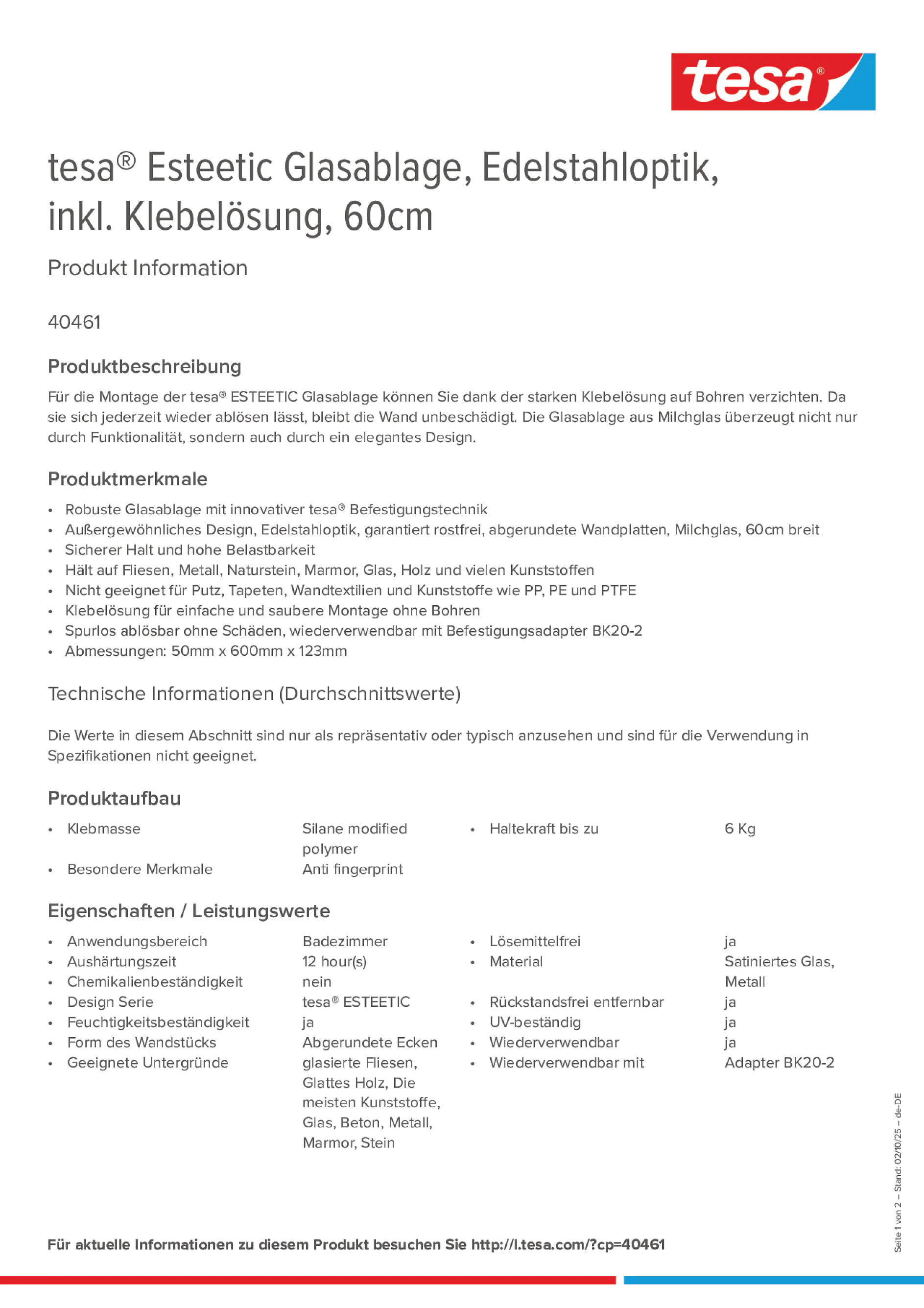 Product information_tesa® 40461_de-DE