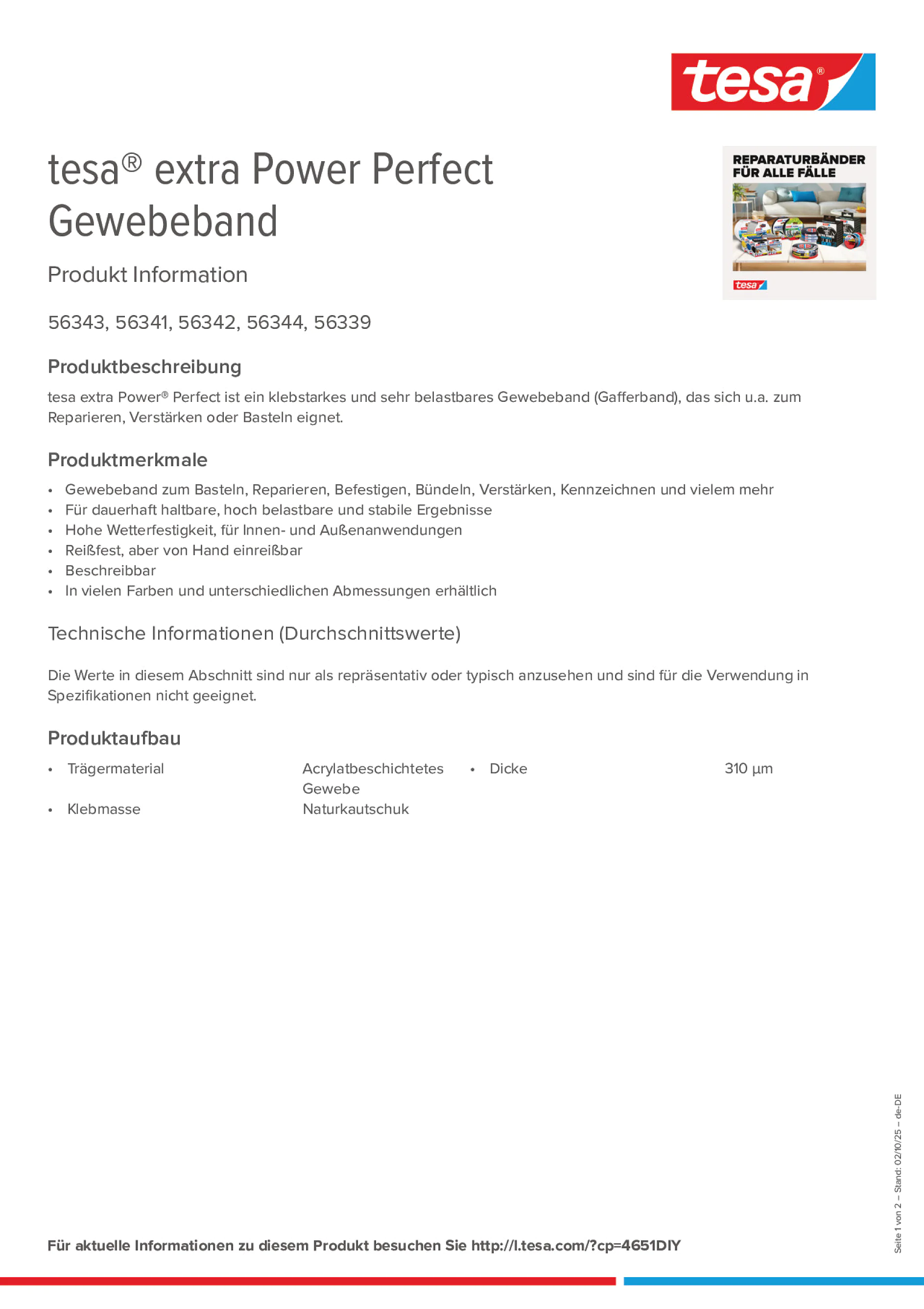 Product information_tesa® extra Power 56339_de-DE