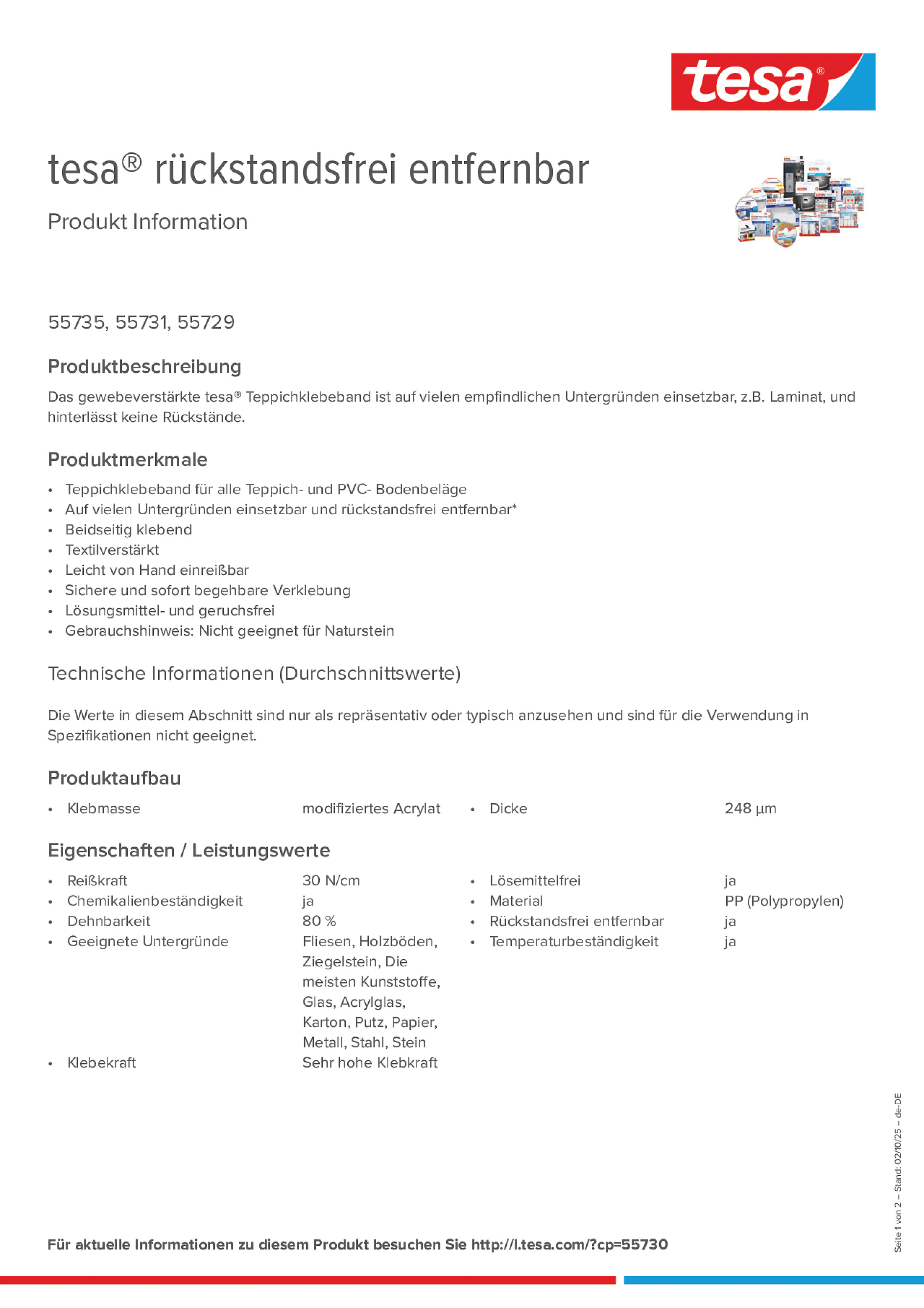 Product information_tesa® 55729_de-DE