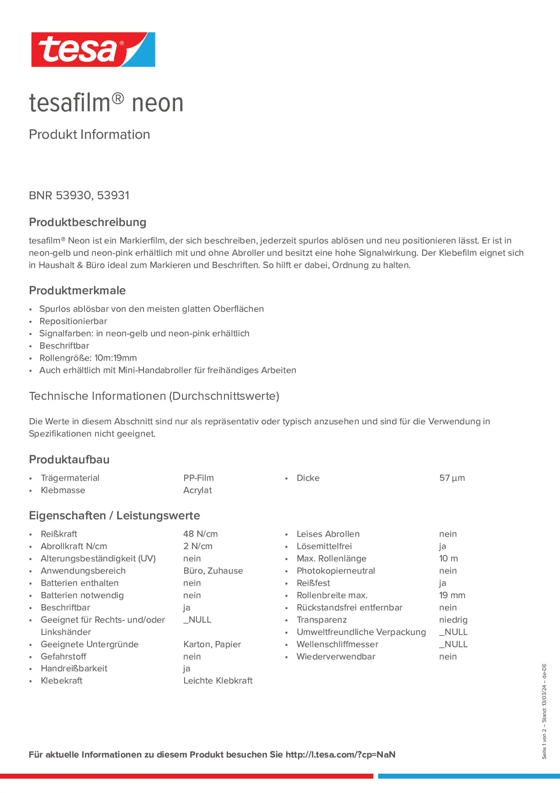 Product information_tesafilm® 53930_de-DE