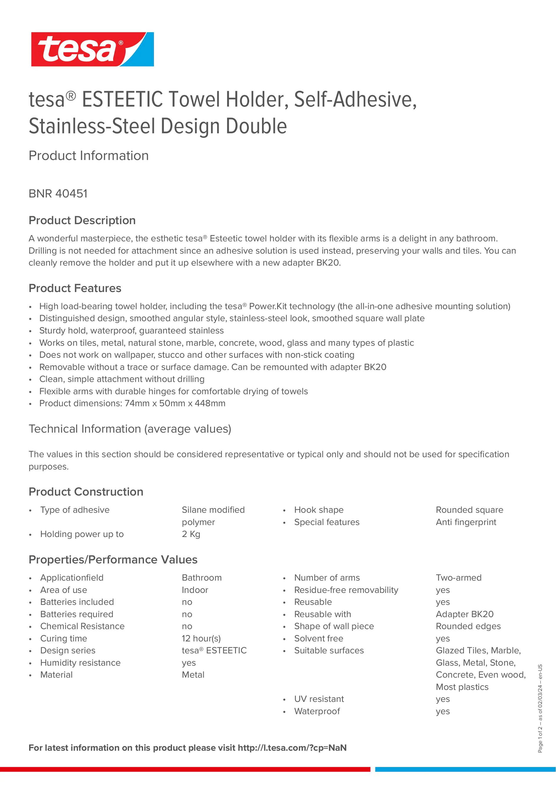 Product information_tesa® 40451_en