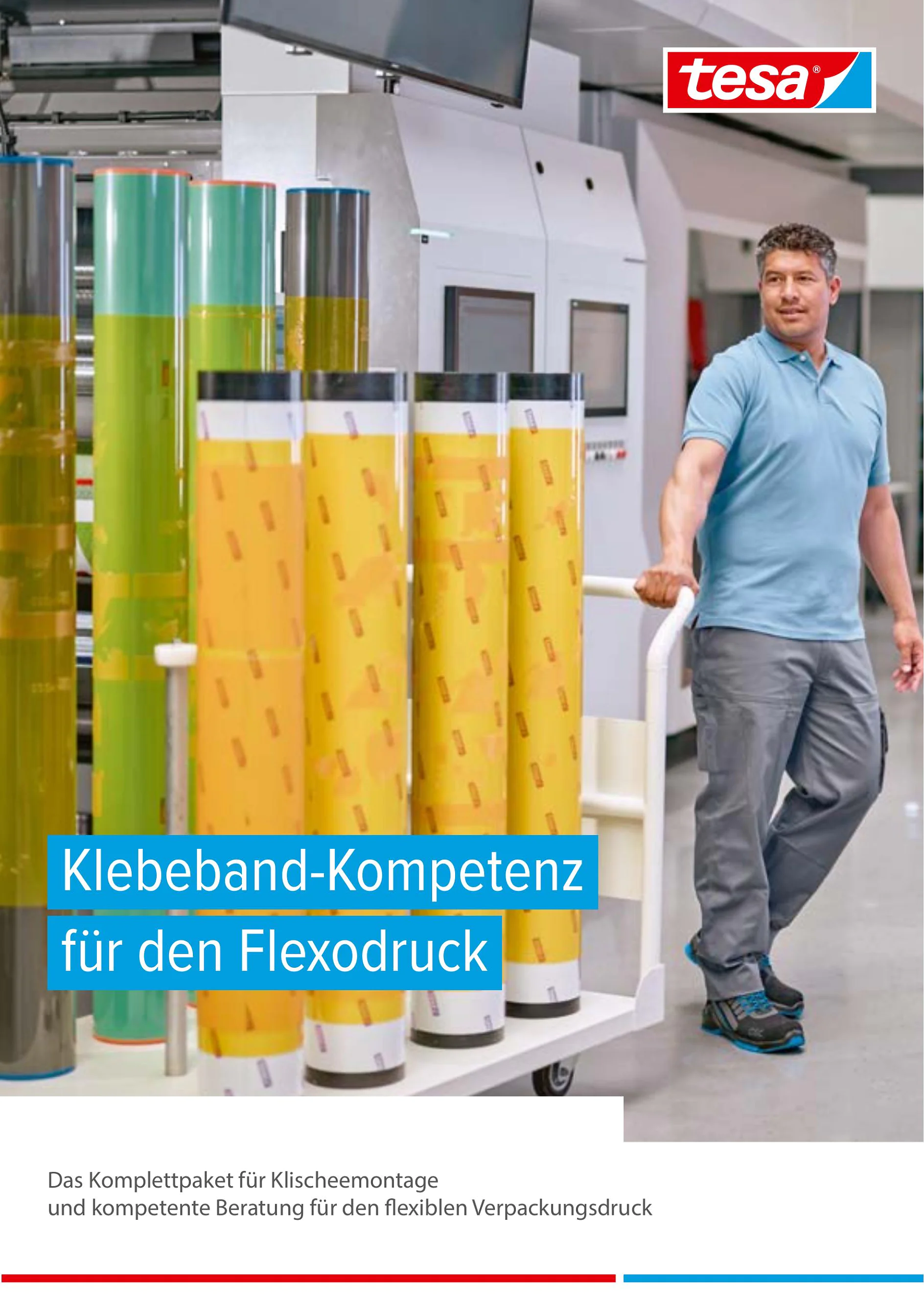 Klebeband Kompetenz für den Flexodruck