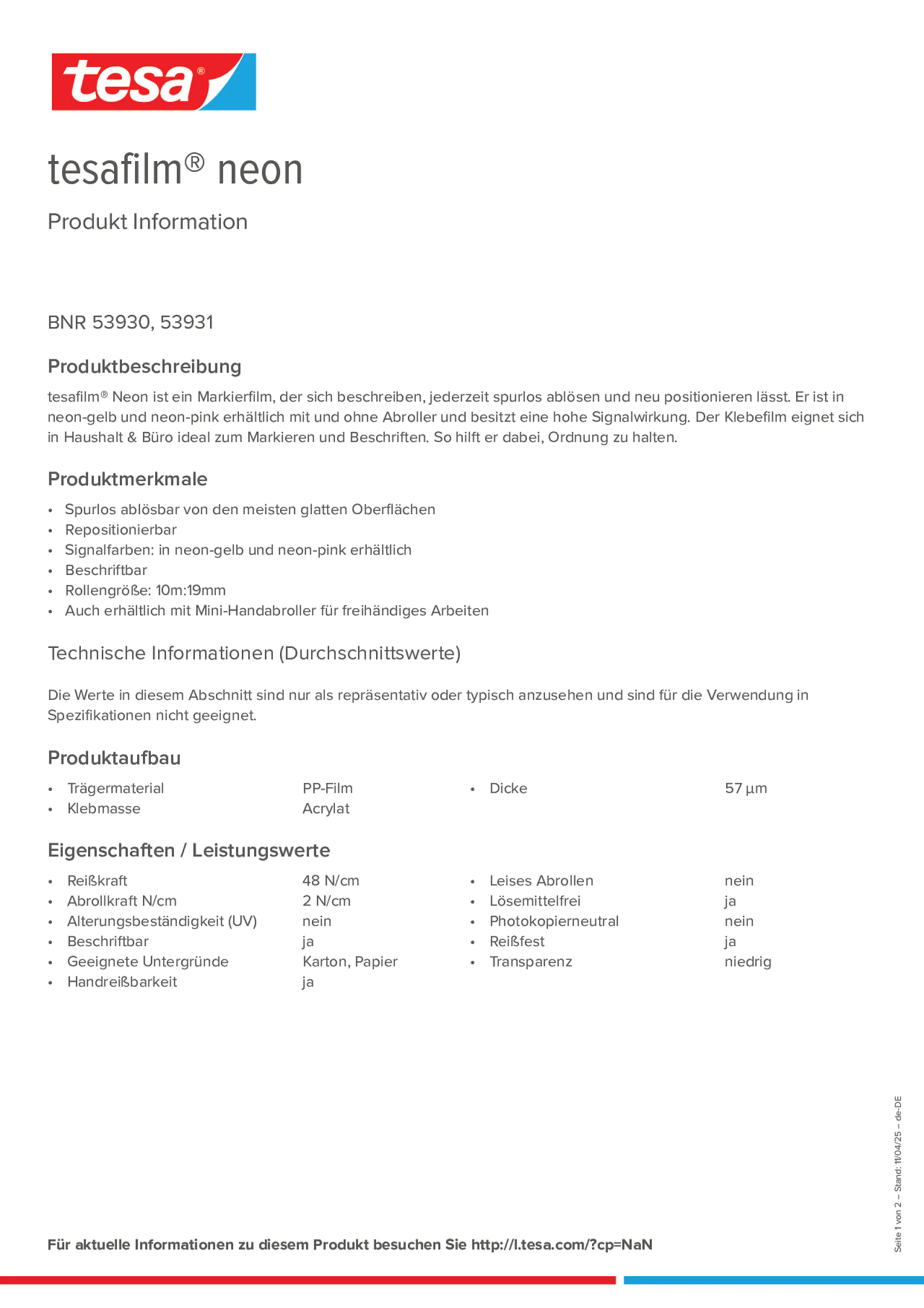 Product information_tesafilm® 53930_de-DE