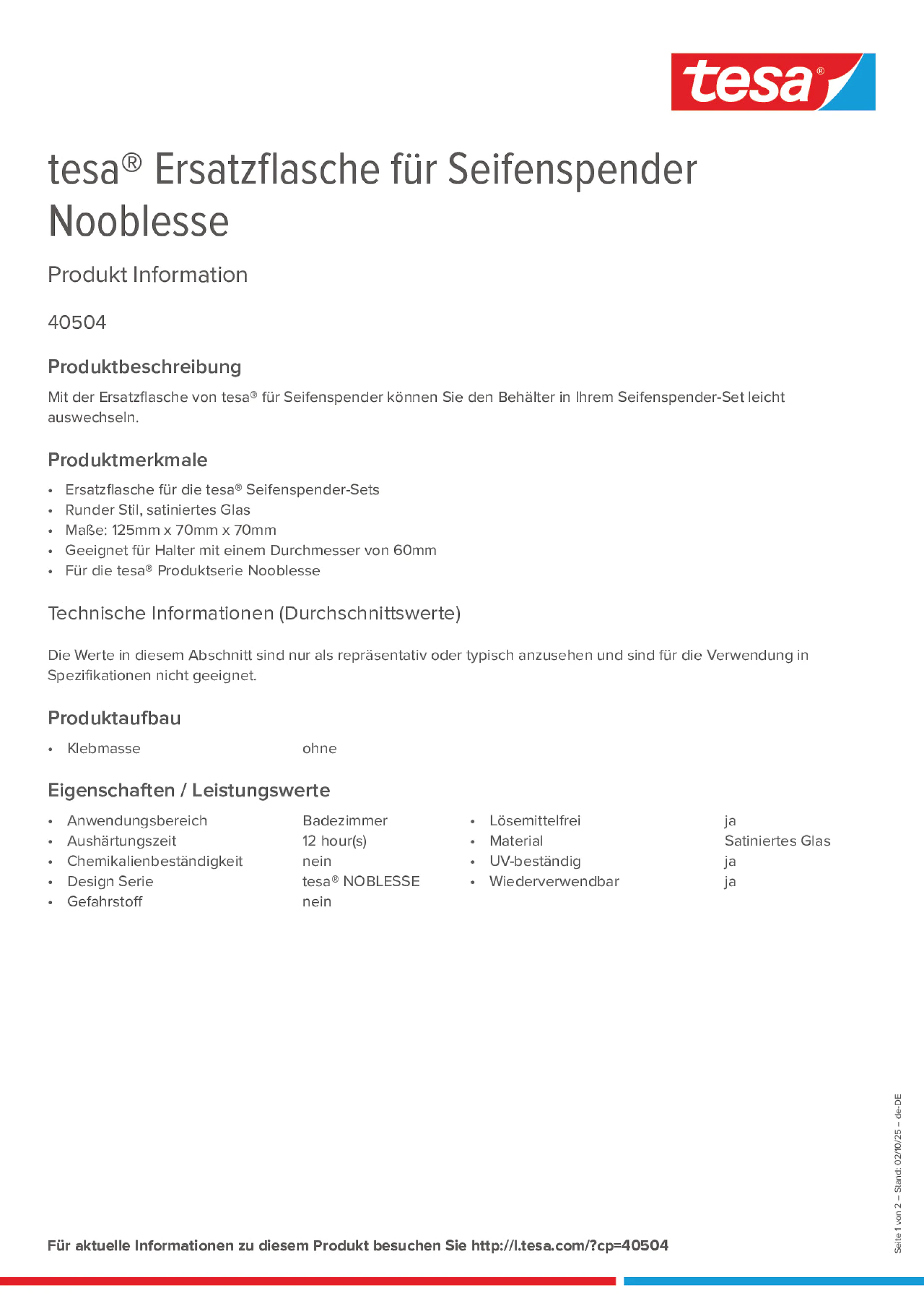Product information_tesa® 40504_de-DE