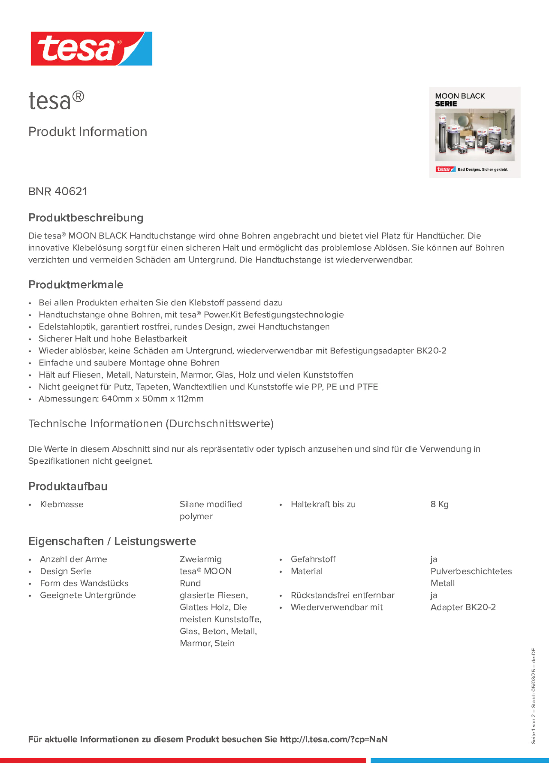 Product information_tesa® 40621_de-DE