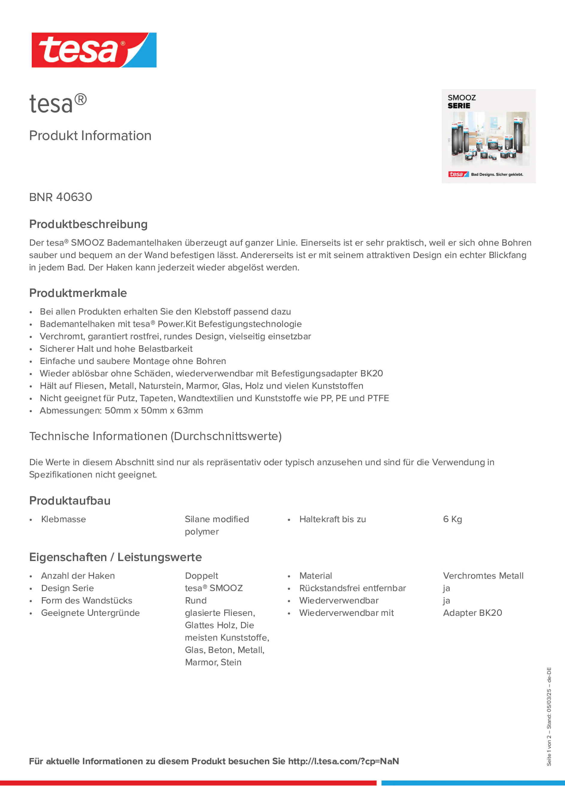 Product information_tesa® 40630_de-DE