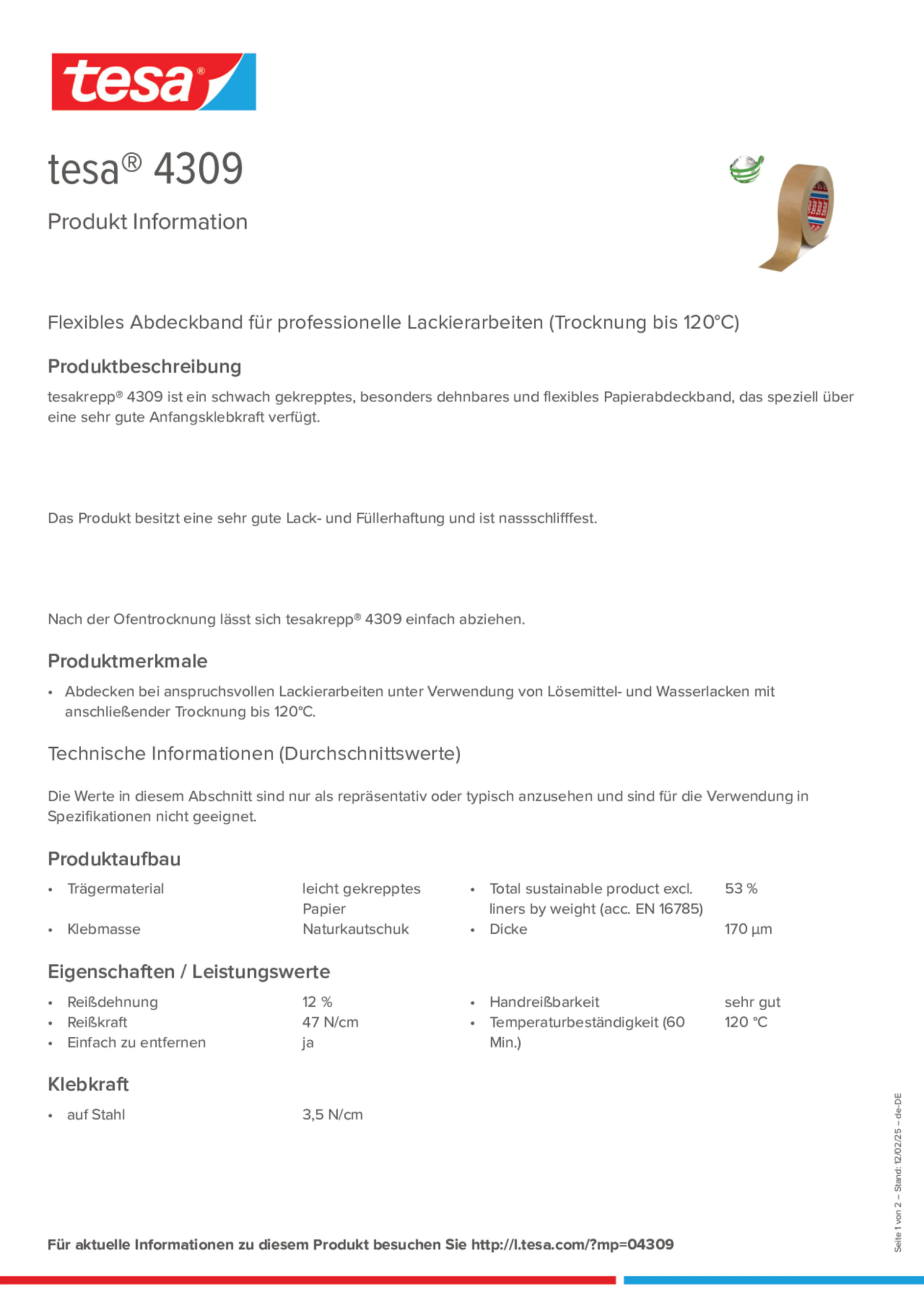 Product information_tesa® 04309_de-DE