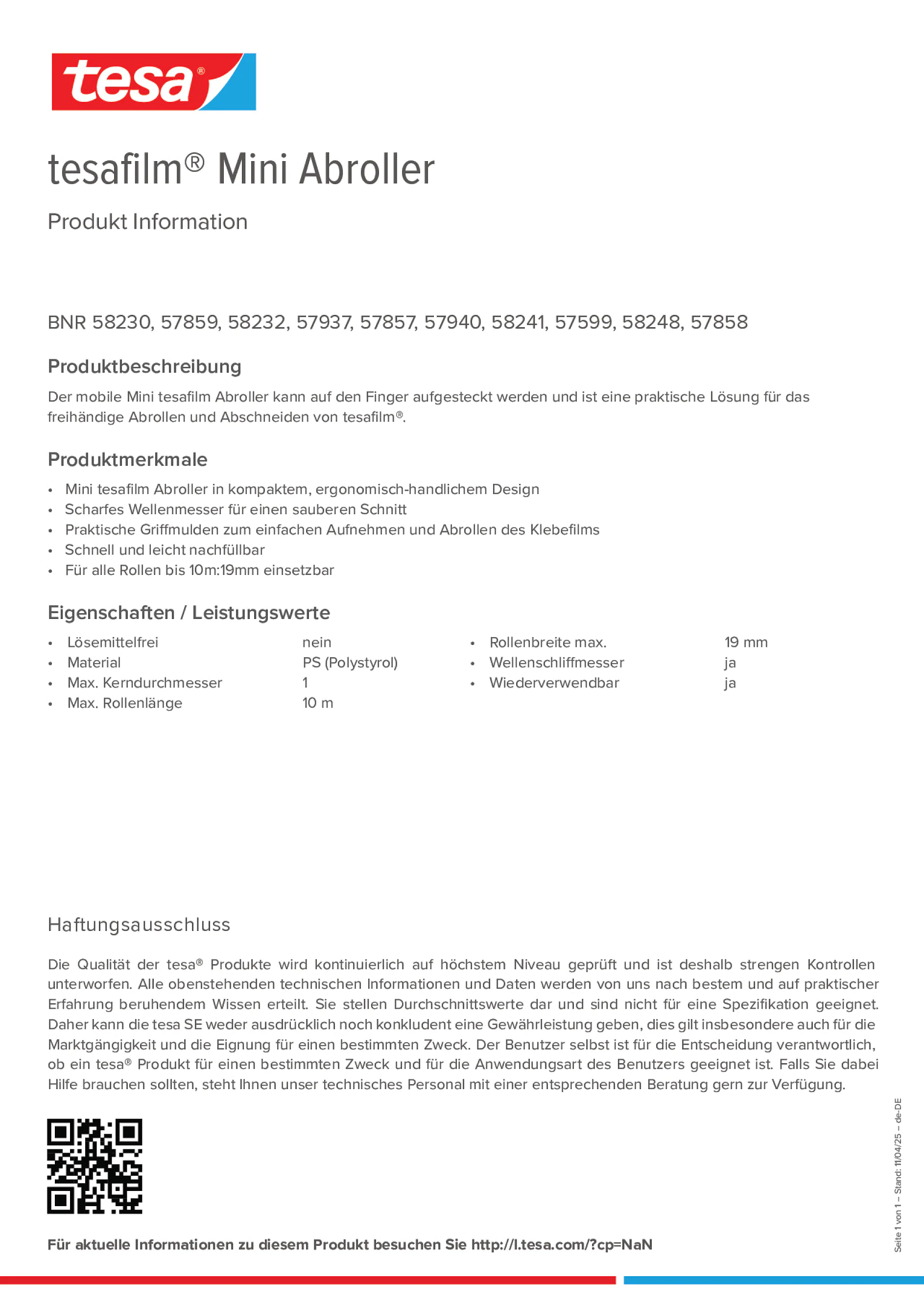 Product information_tesafilm® 57599_de-DE