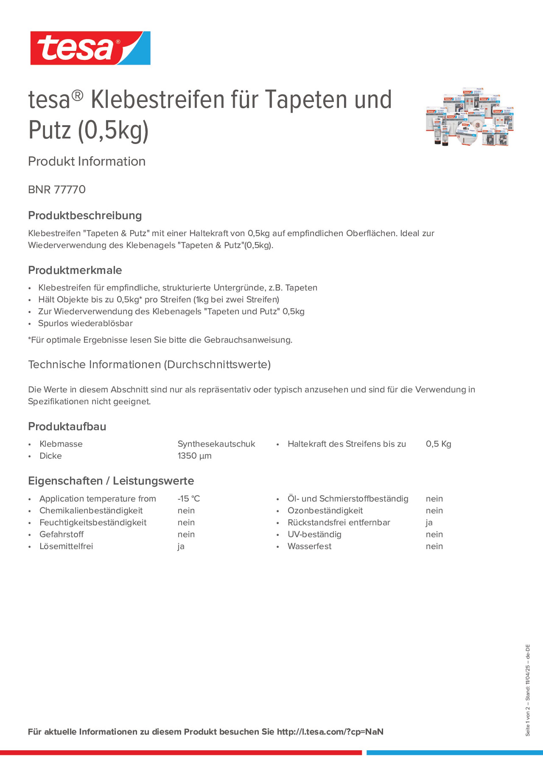 Product information_tesa® 77770_de-DE