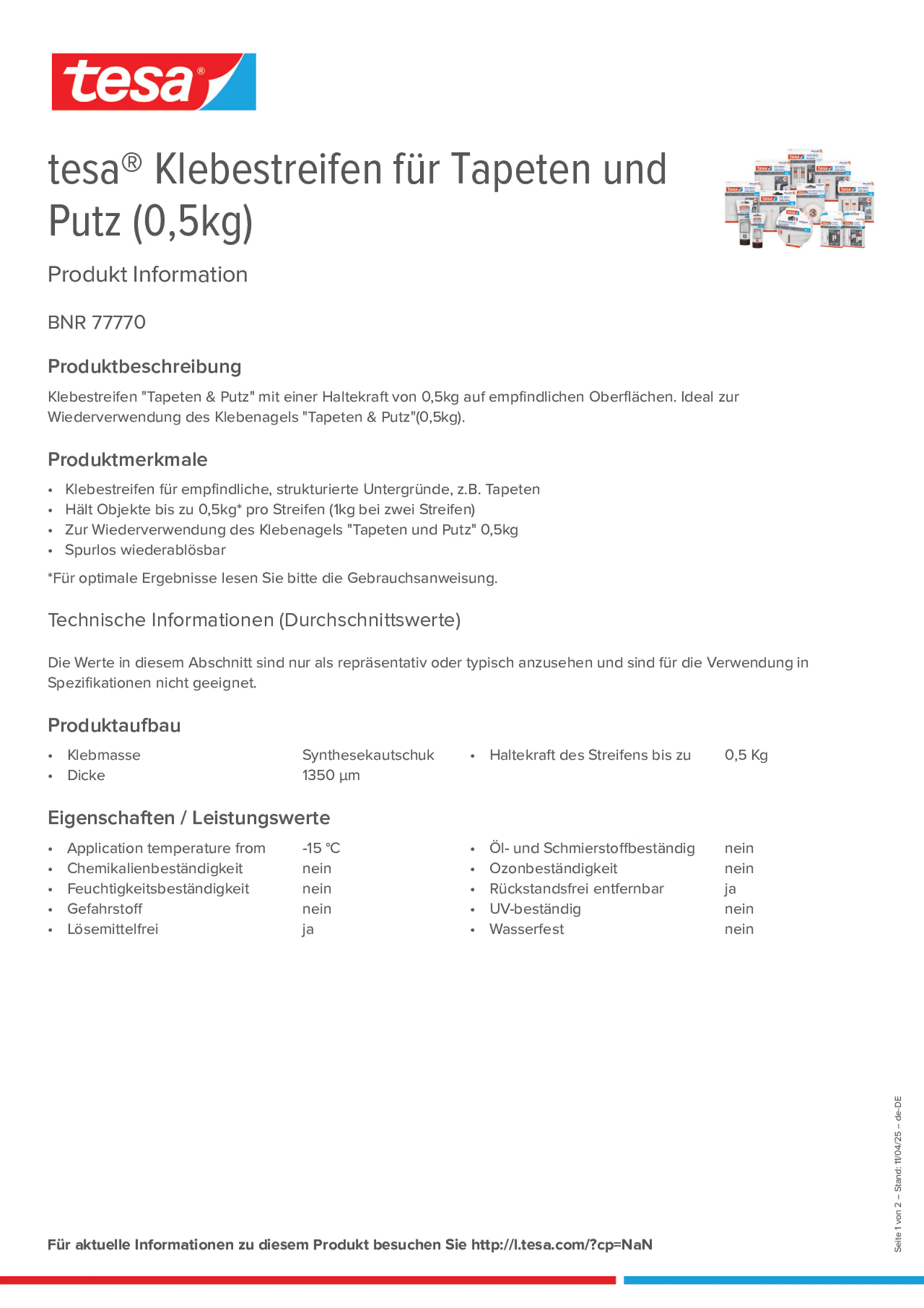 Product information_tesa® 77770_de-DE