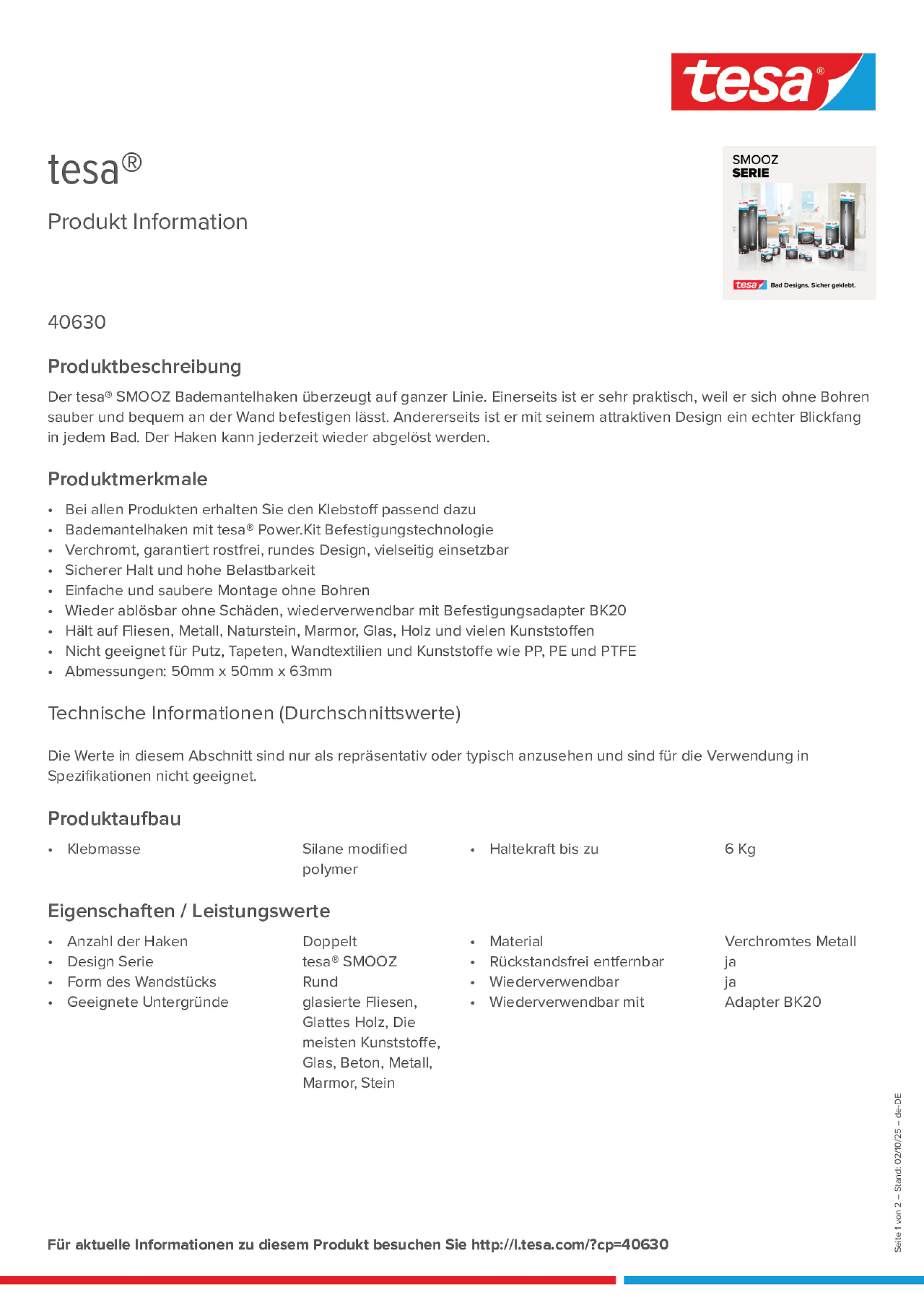 Product information_tesa® 40630_de-DE