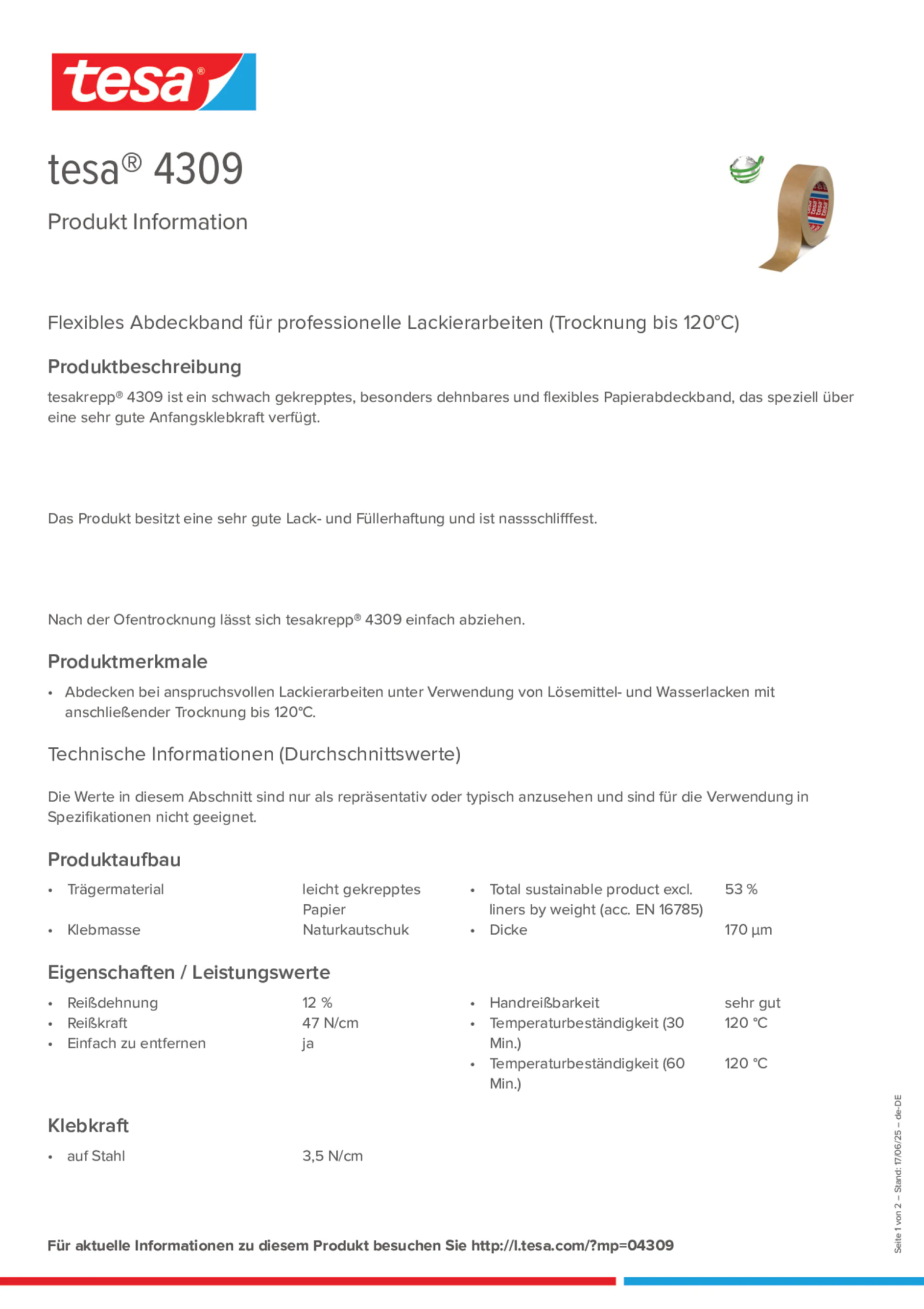 Product information_tesa® 04309_de-DE