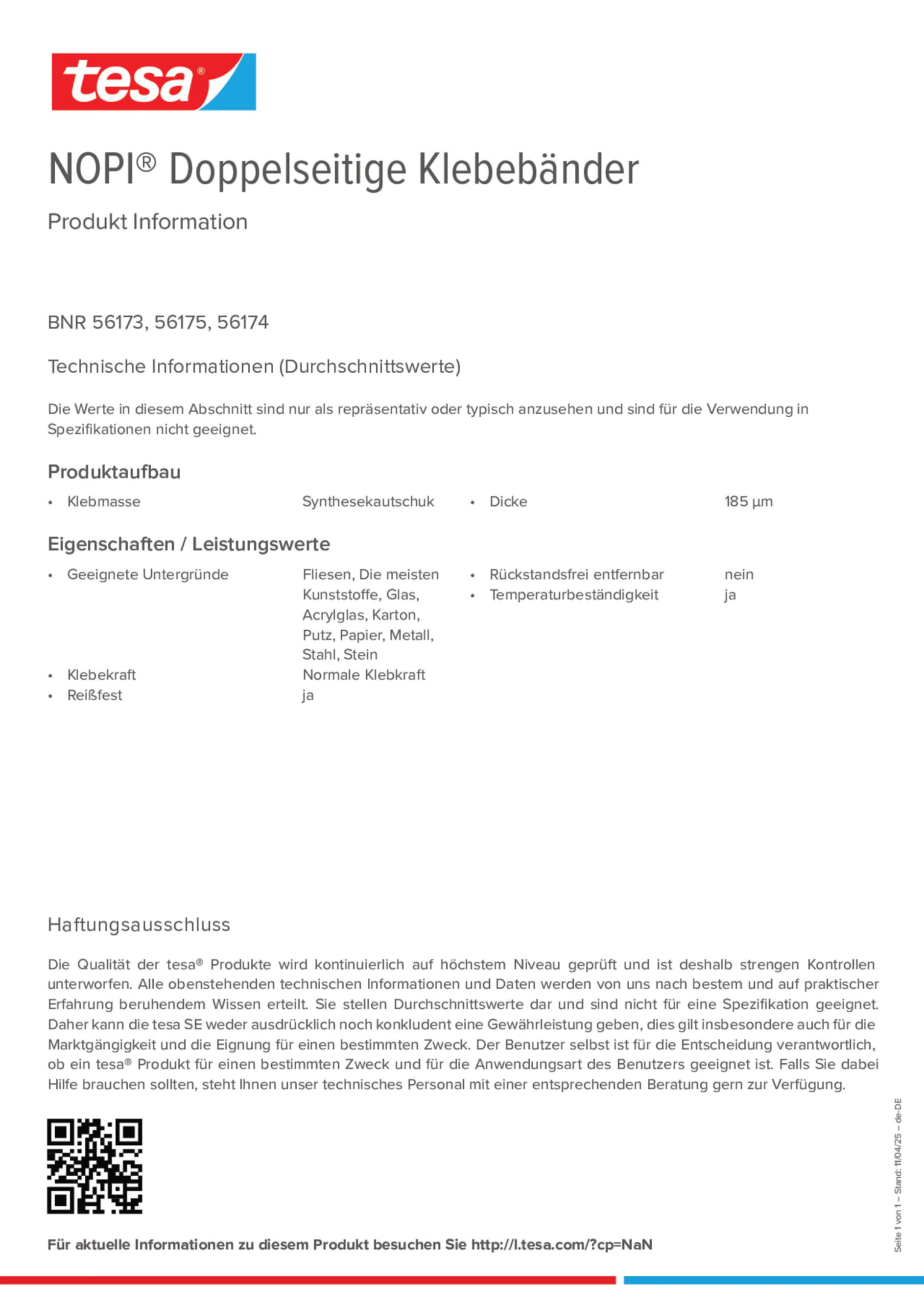 Product information_NOPI® 56173_de-DE