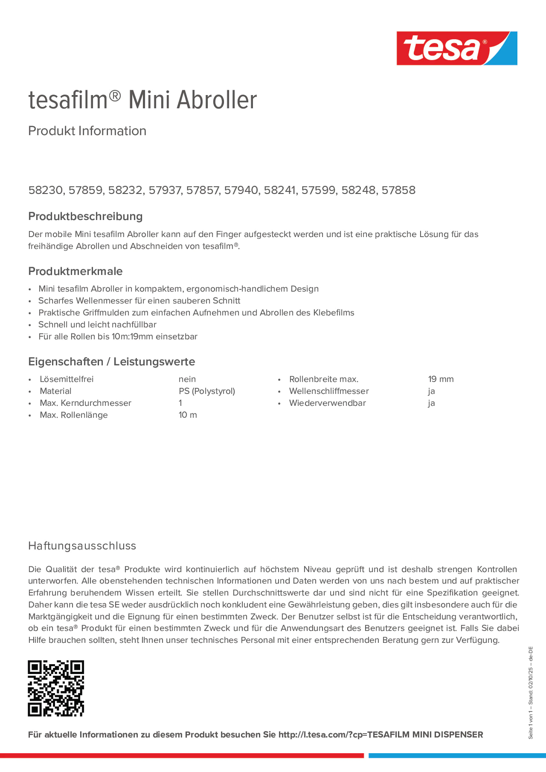 Product information_tesafilm® 57599_de-DE