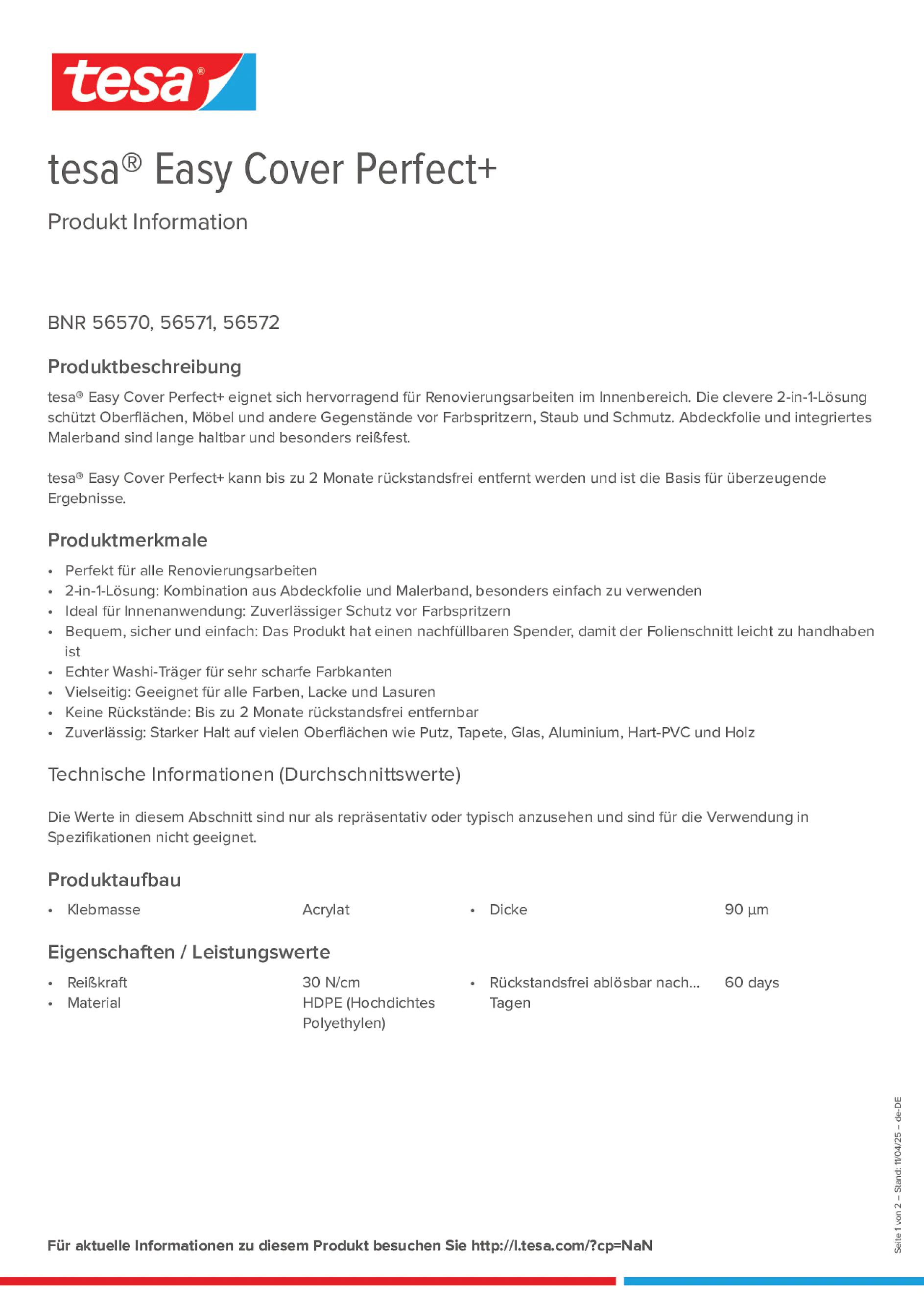 Product information_tesa® Easy Cover 56570_de-DE