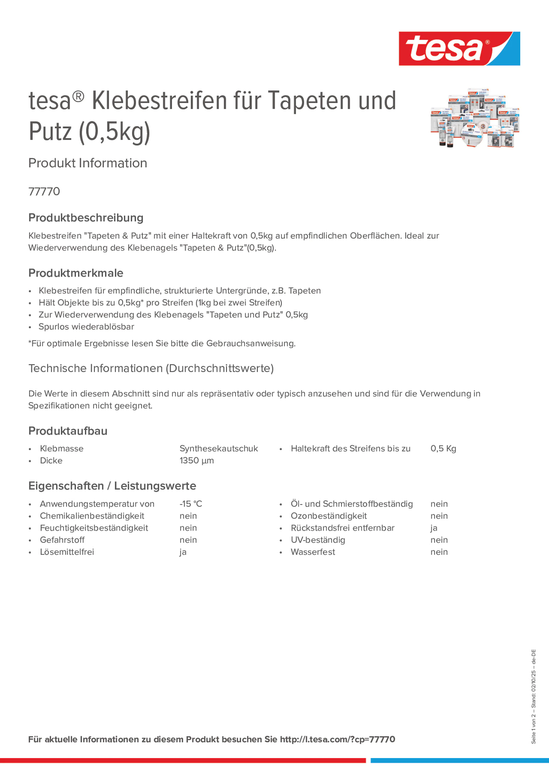Product information_tesa® 77770_de-DE