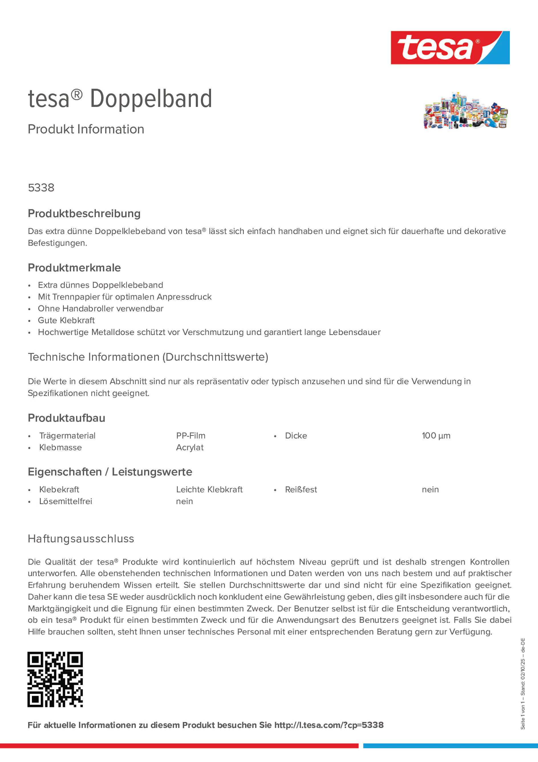 Product information_tesa® 05338_de-DE