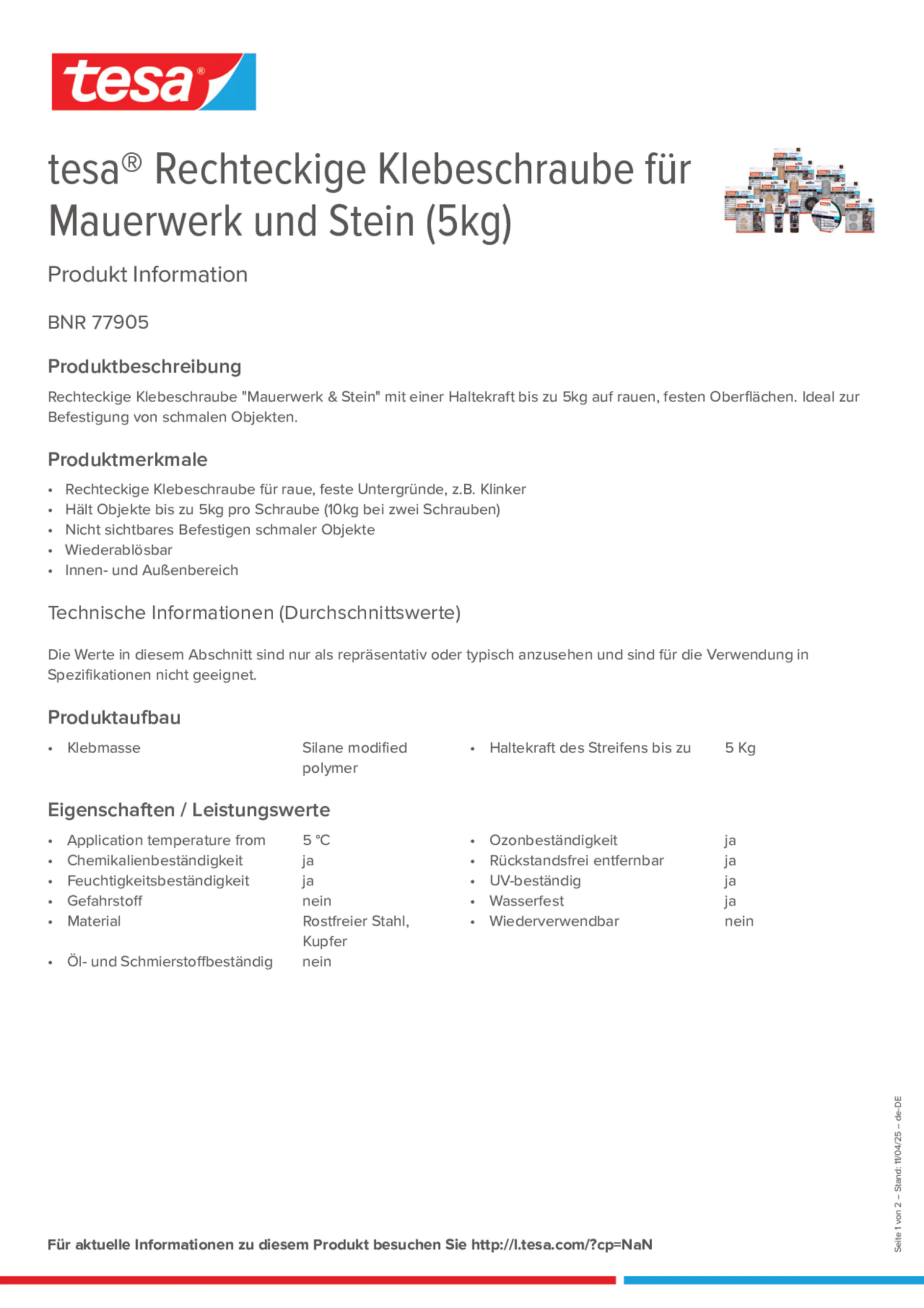 Product information_tesa® 77905_de-DE