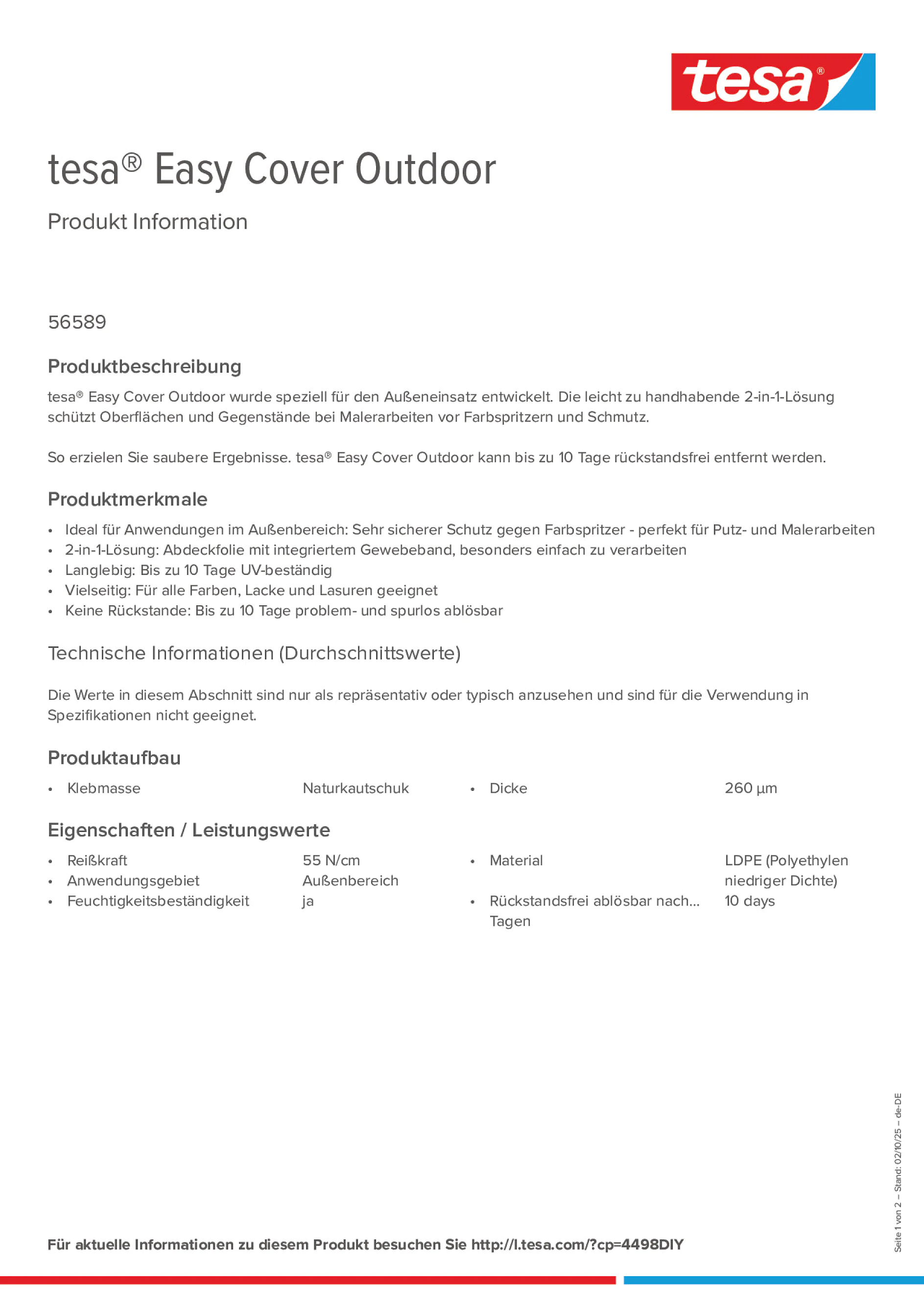 Product information_tesa® Easy Cover 56589_de-DE