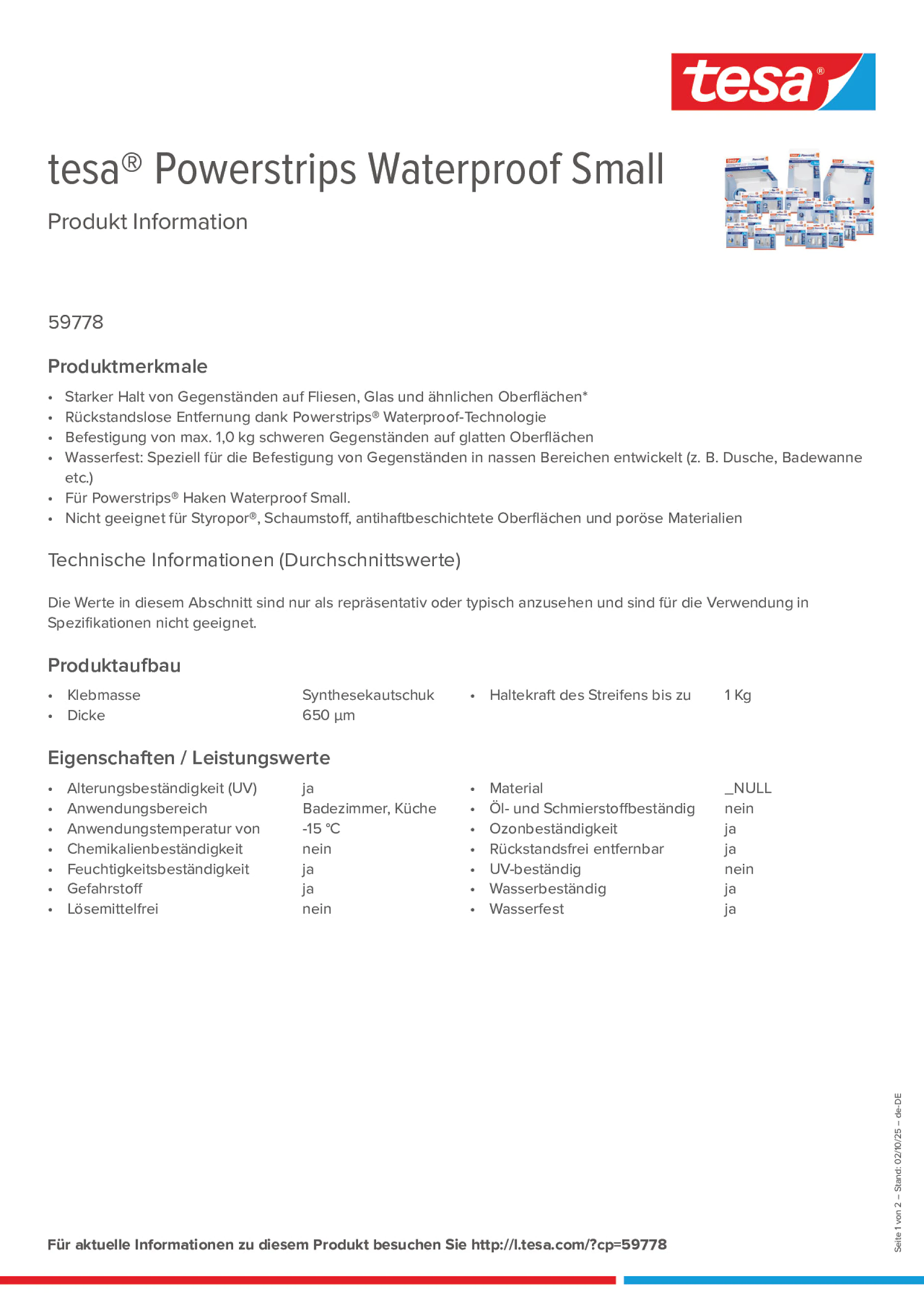 Product information_tesa® Powerstrips 59778_de-DE