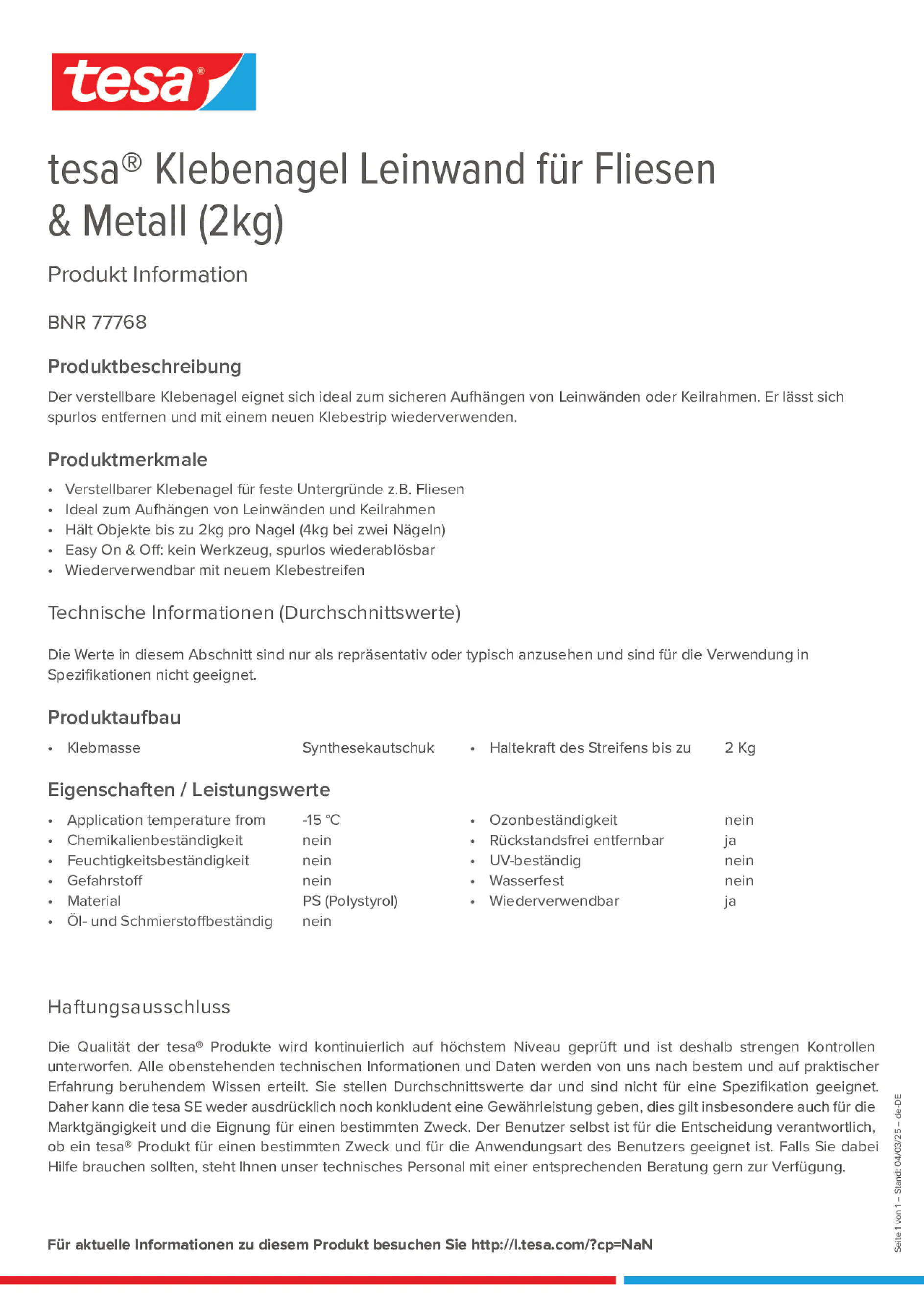 Product information_tesa® 77768_de-DE