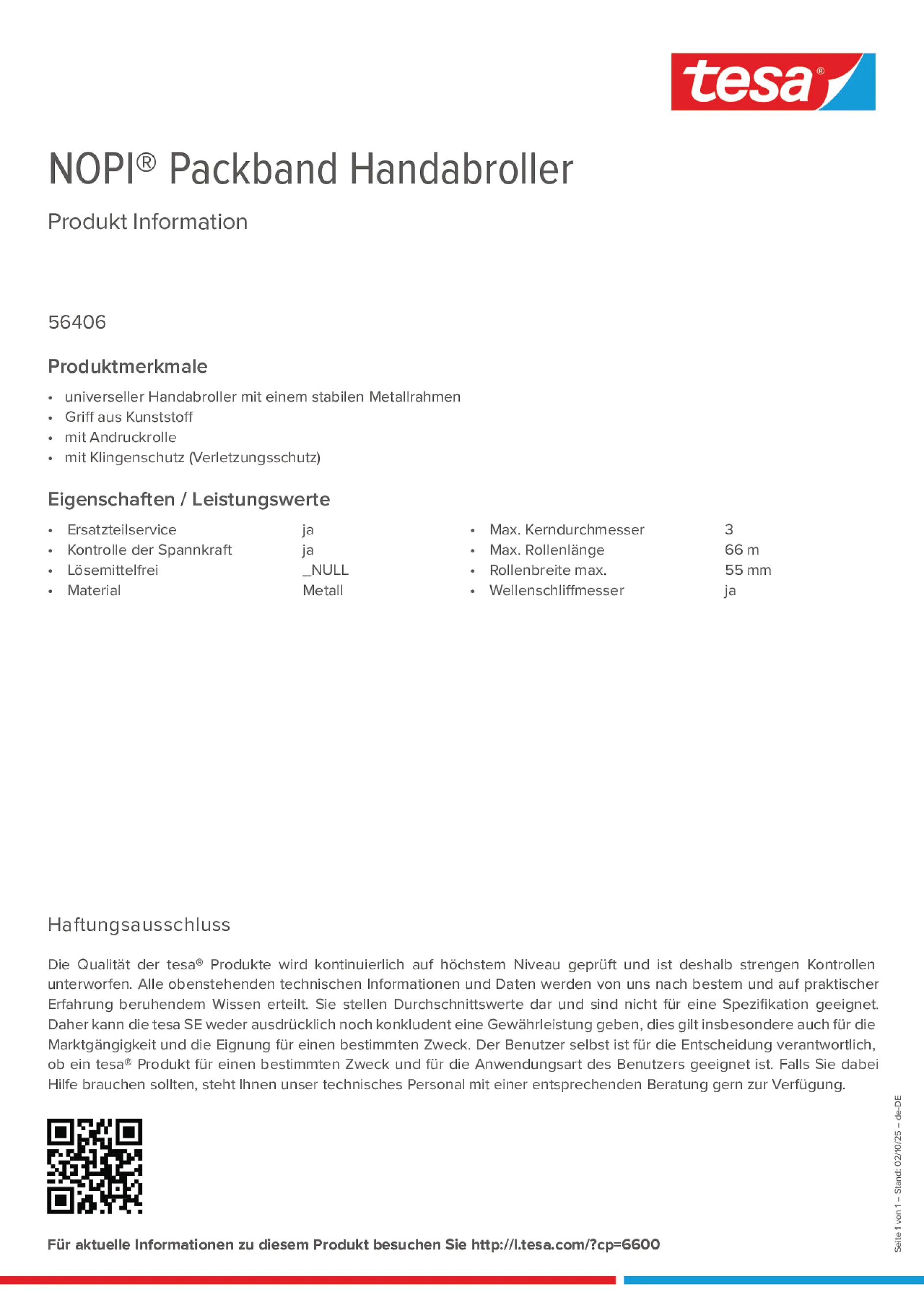 Product information_NOPI® 56406_de-DE