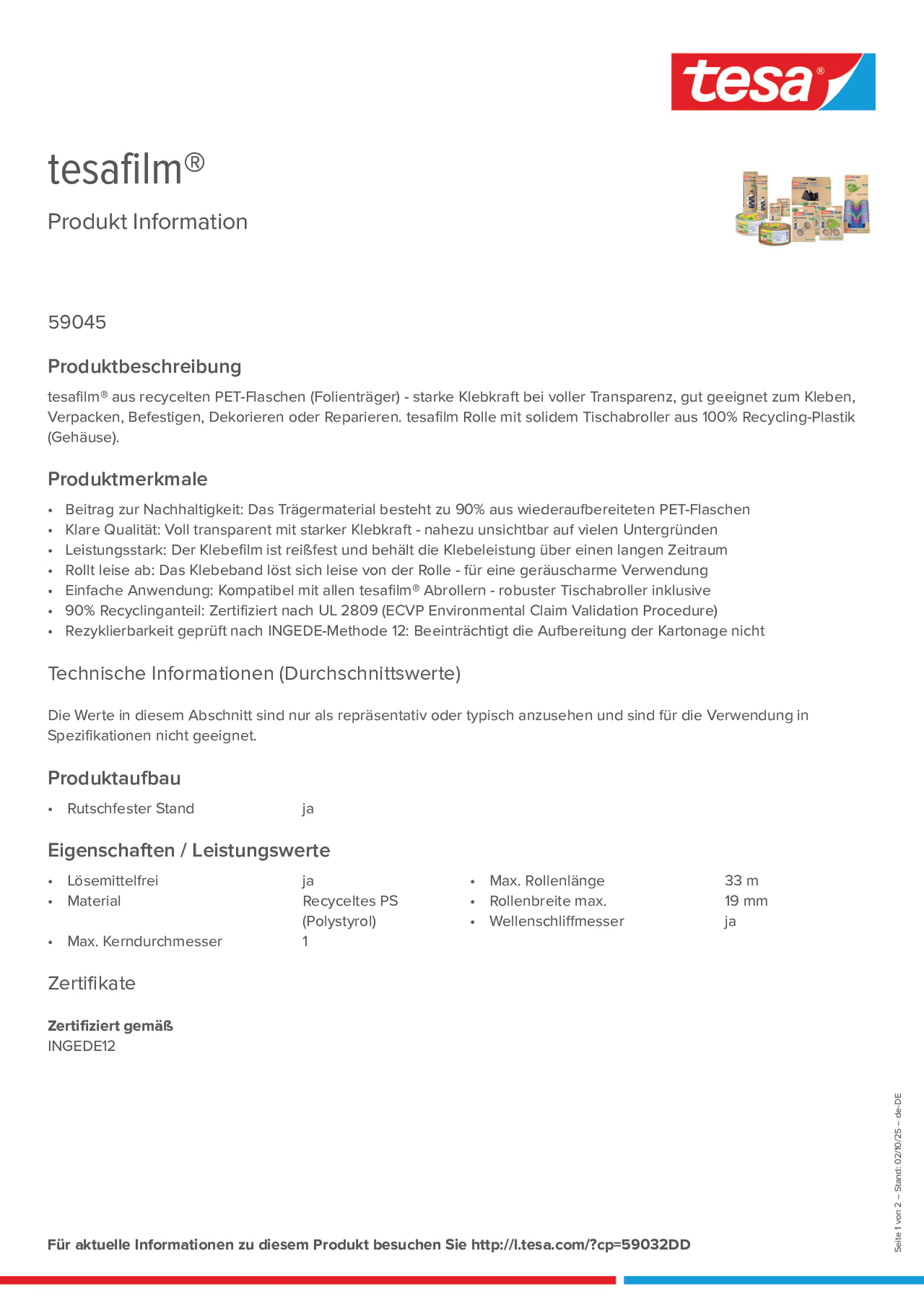 Product information_tesafilm® 59045_de-DE