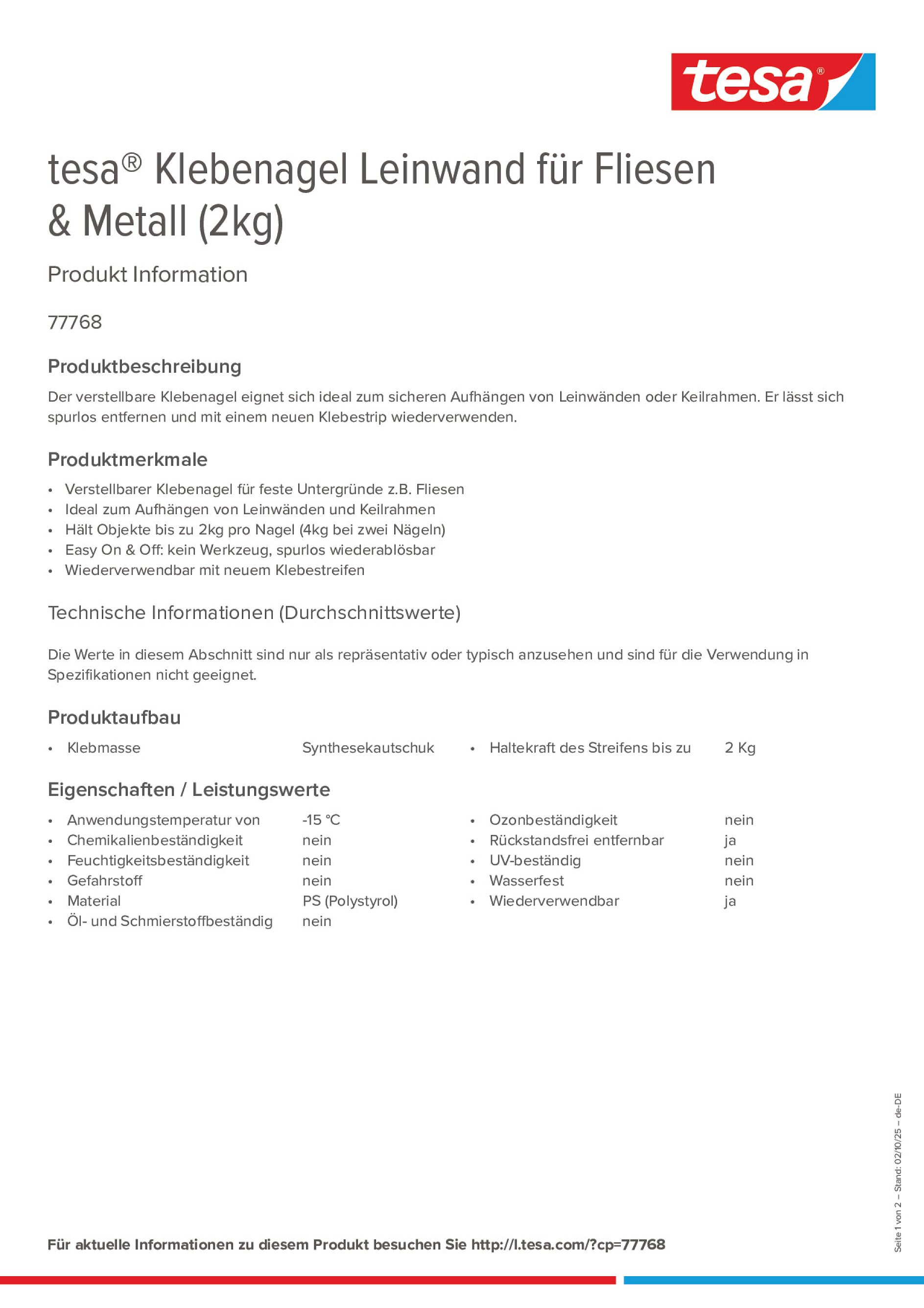 Product information_tesa® 77768_de-DE