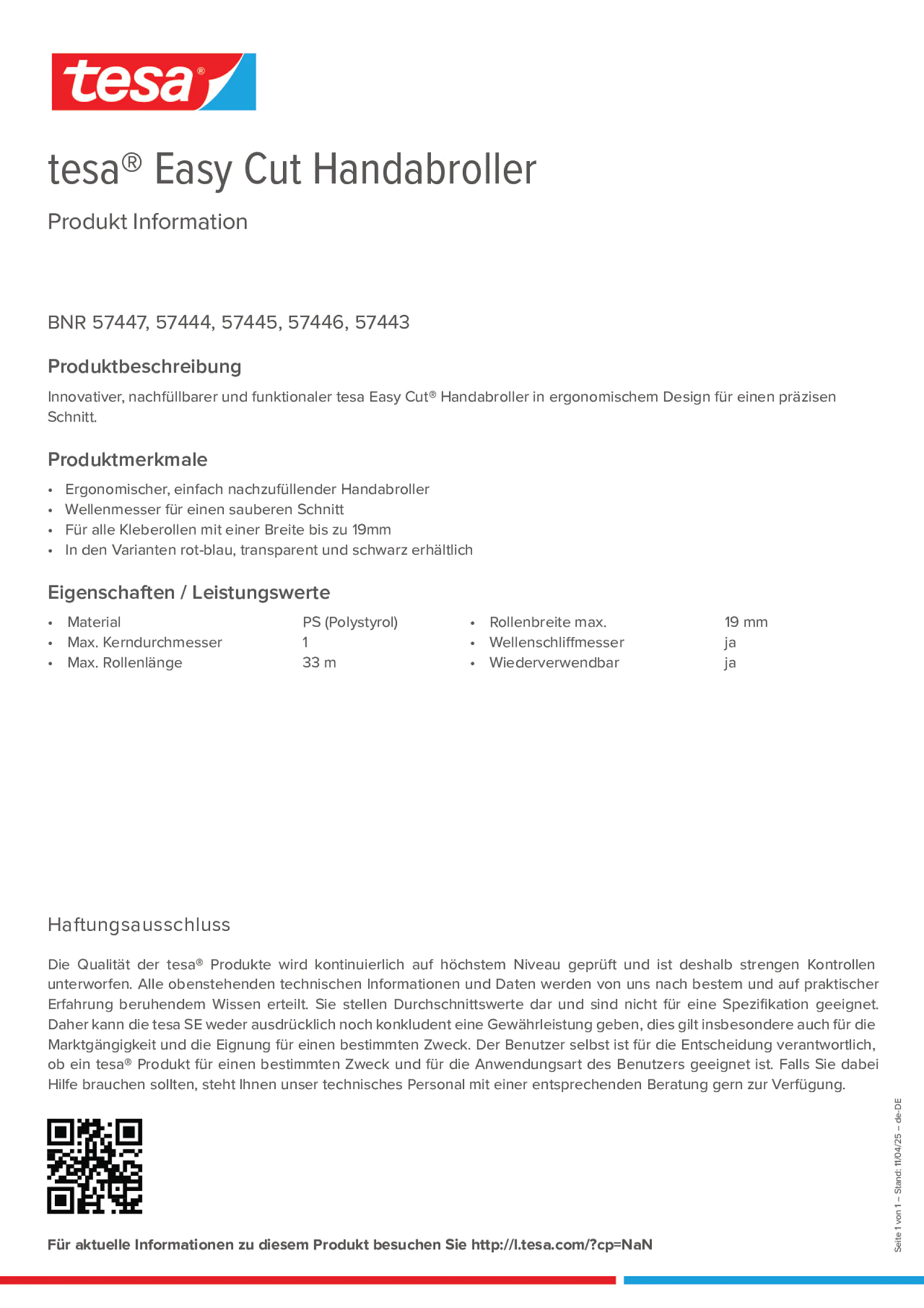 Product information_tesa® Easy Cut 57446_de-DE