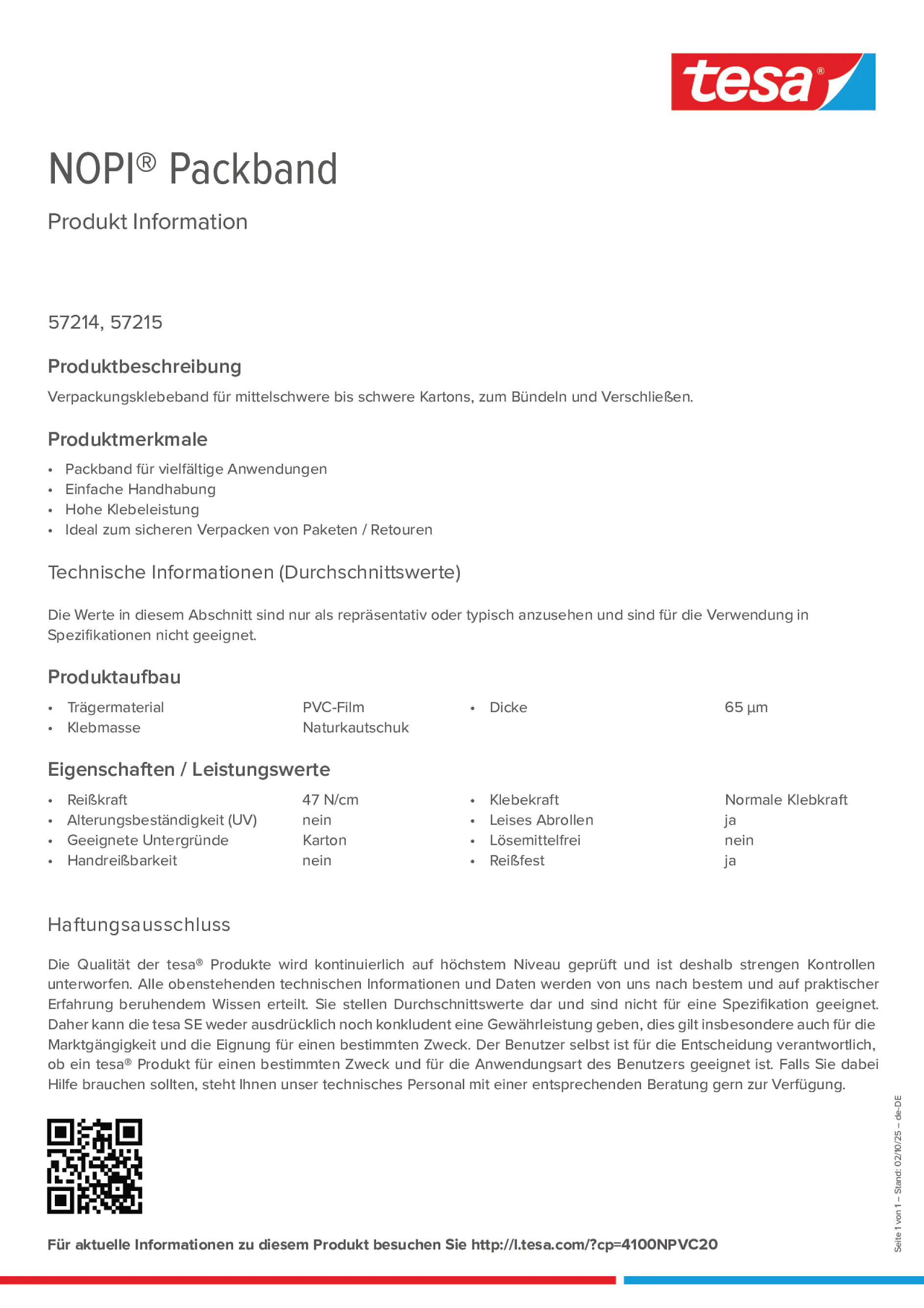 Product information_NOPI® 57215_de-DE