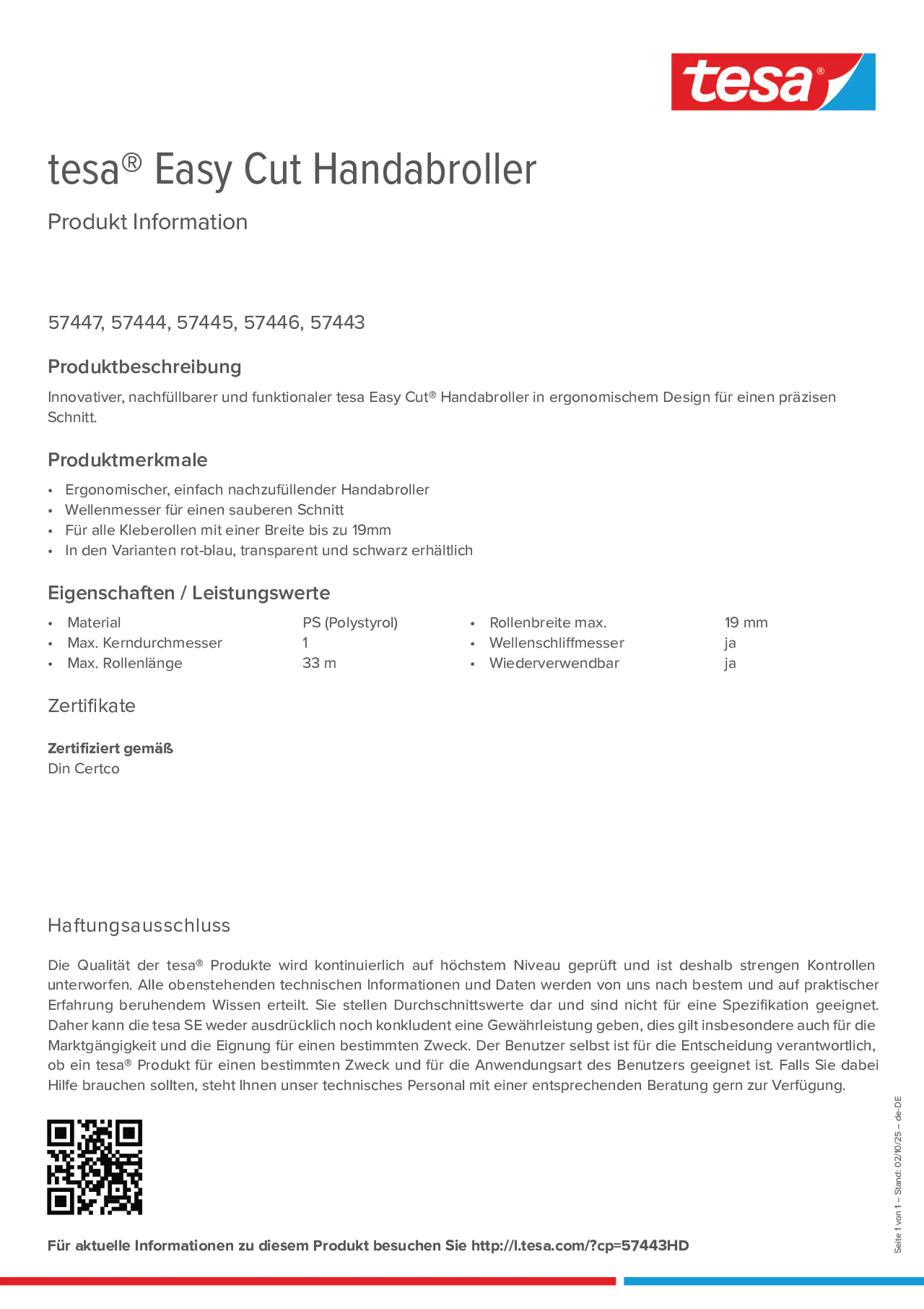 Product information_tesa® Easy Cut 57446_de-DE