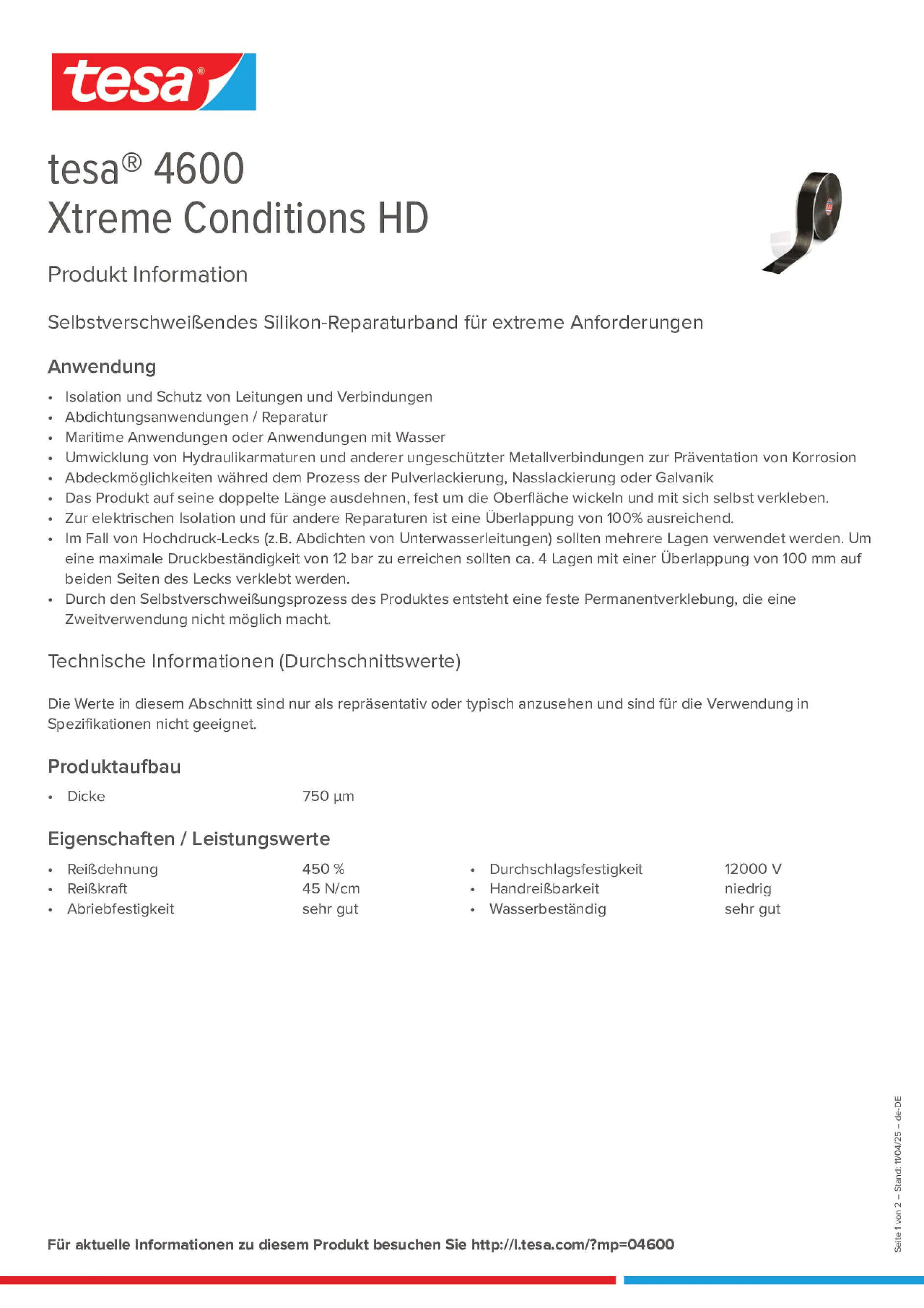 Product information_tesa® 04600_de-DE