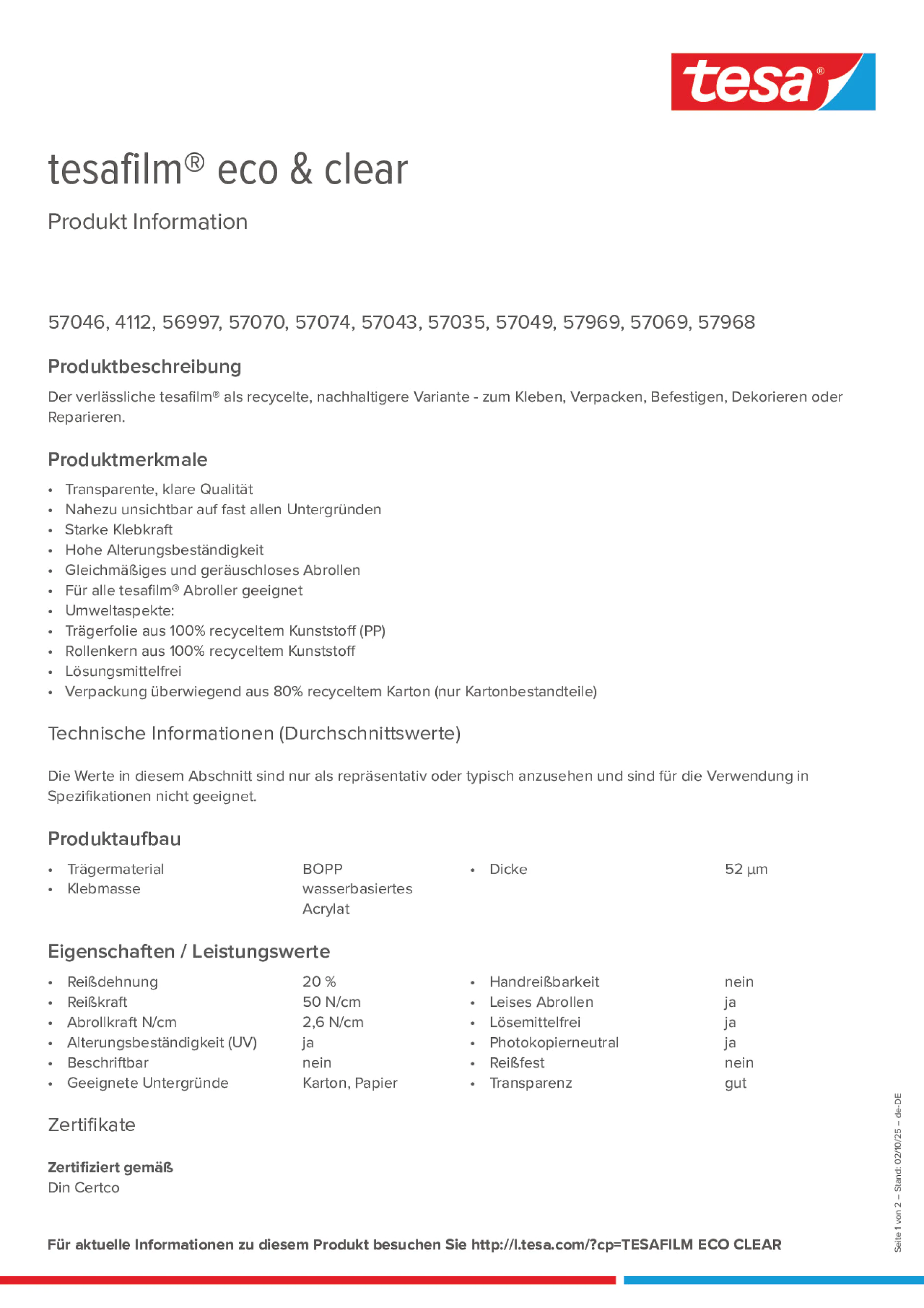 Product information_tesafilm® 56997_de-DE