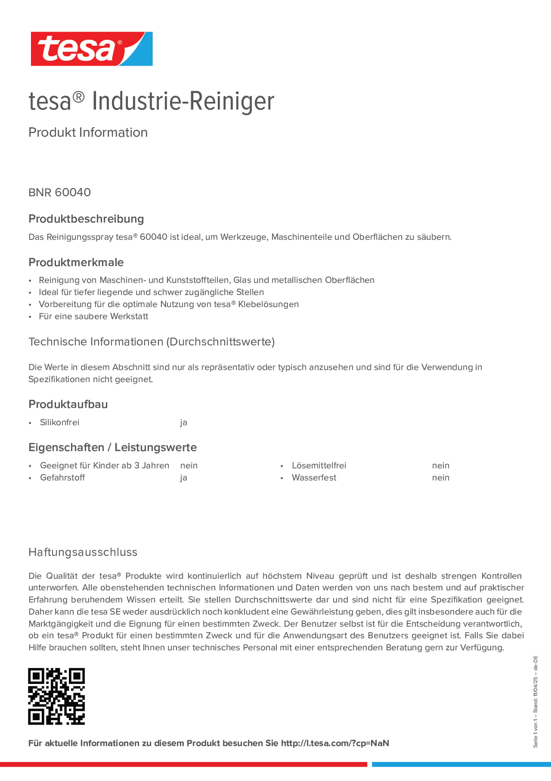 Product information_tesa® 60040_de-DE
