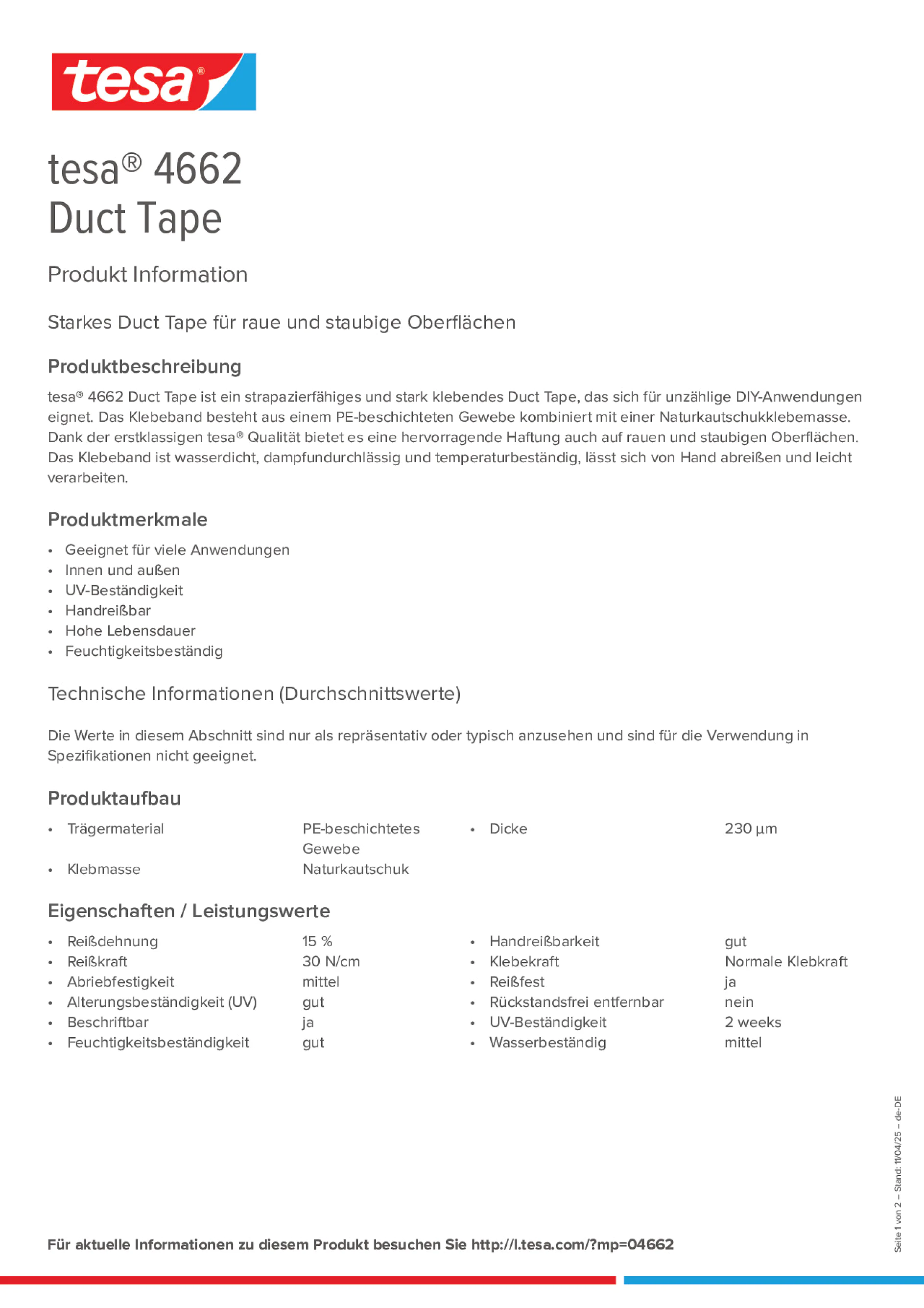 Product information_tesa® 04662_de-DE