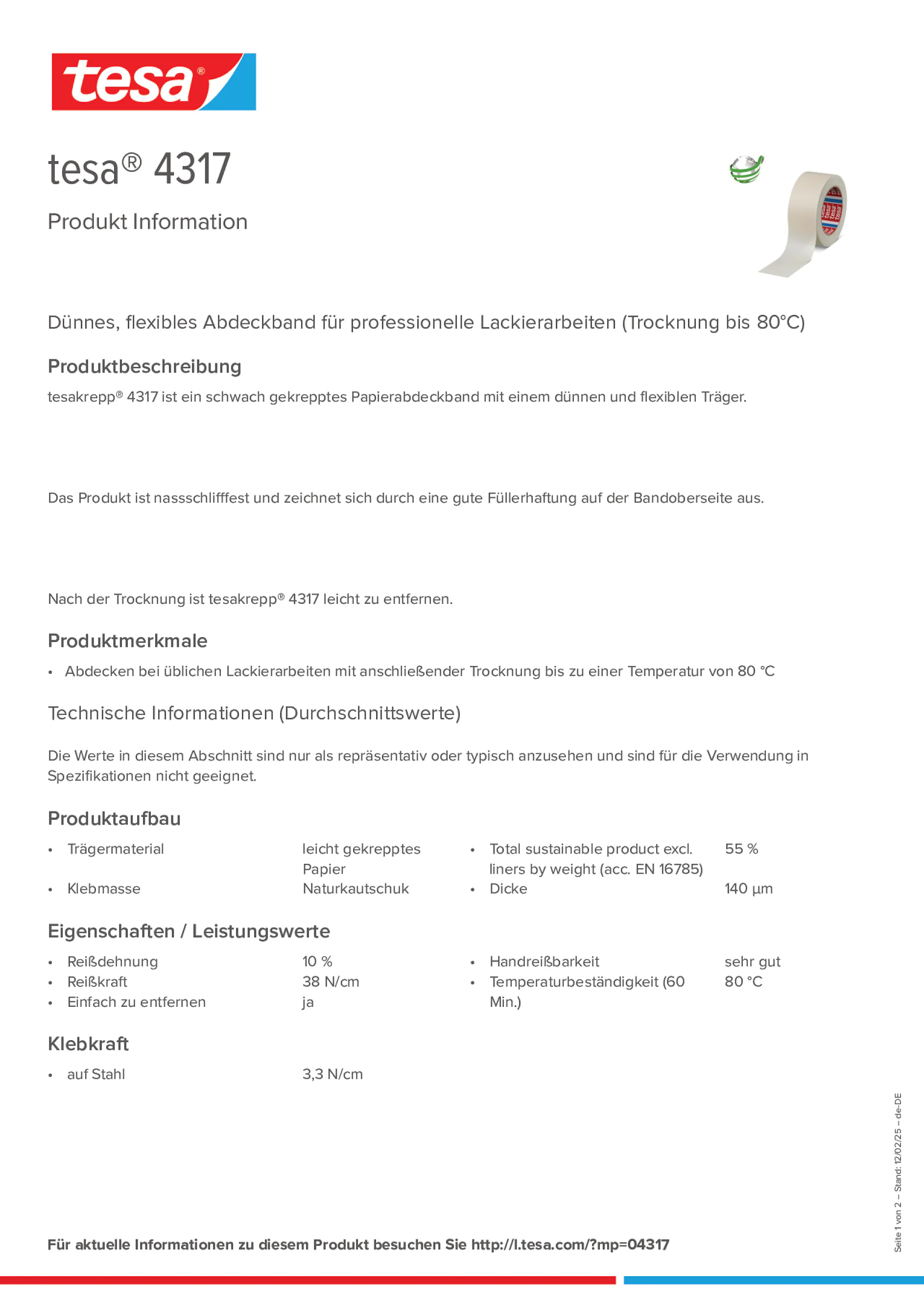 Product information_tesa® 04317_de-DE