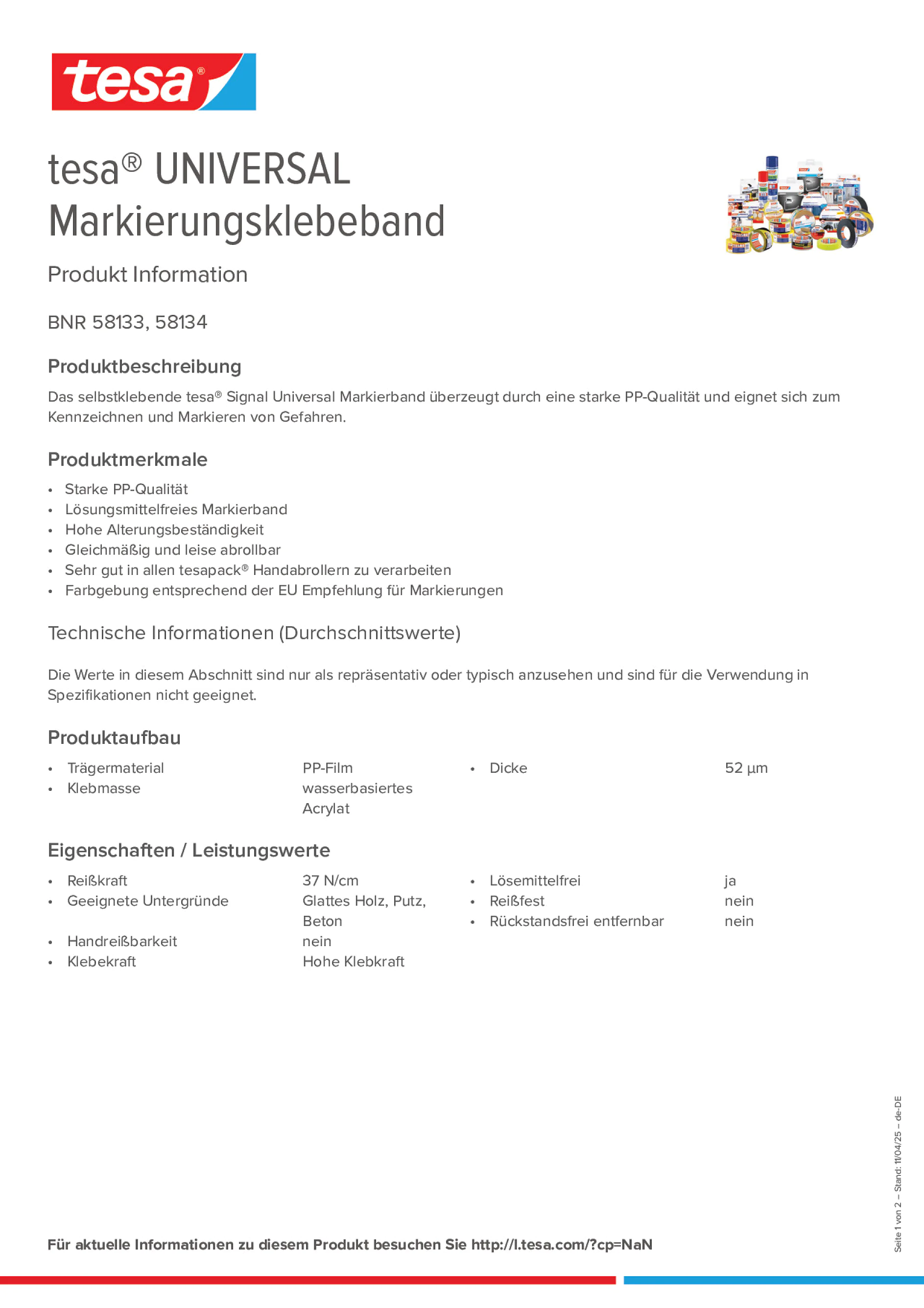 Product information_tesa® 58134YLBK_de-DE