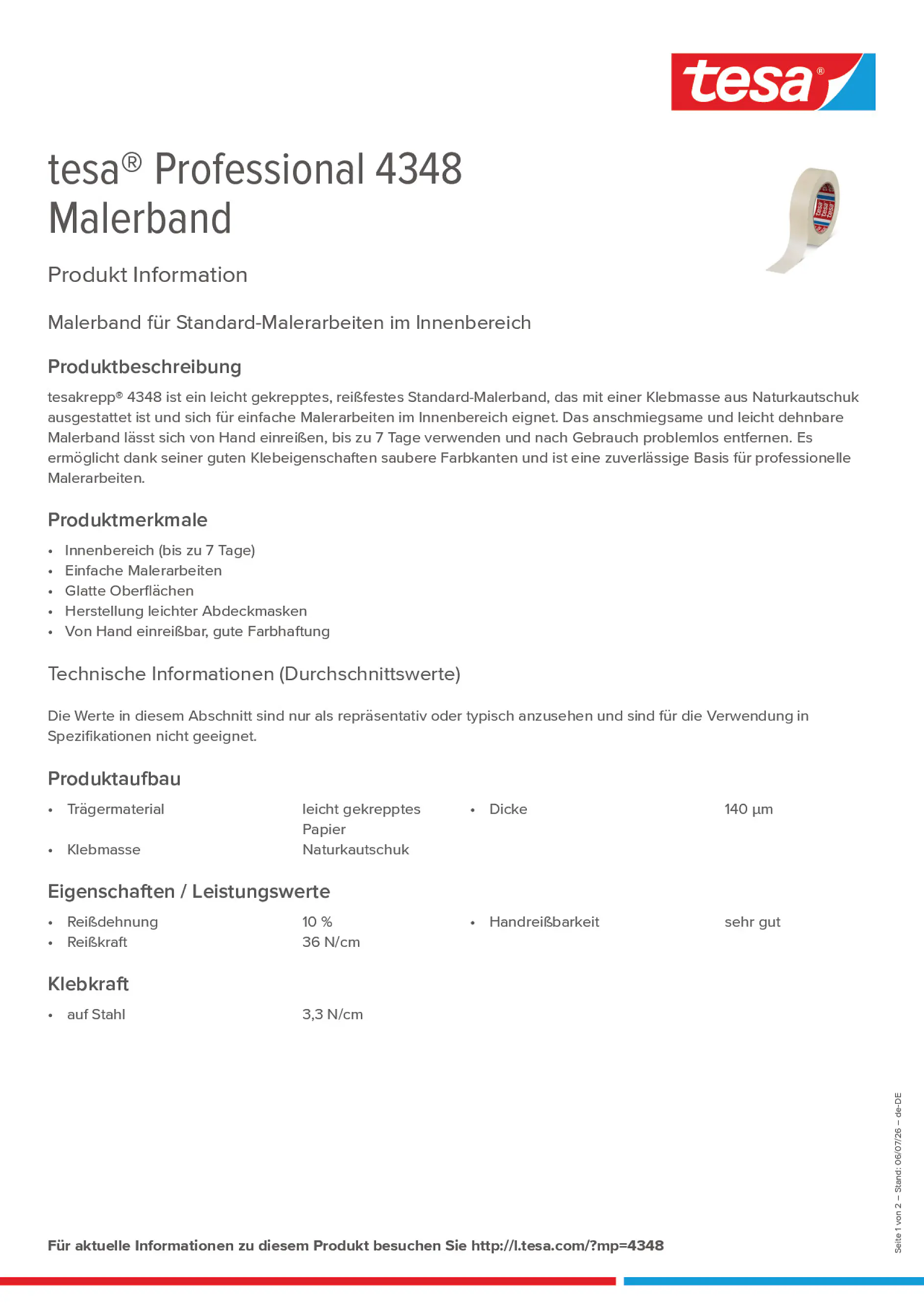 Product information_tesa® Professional 04348_de-DE
