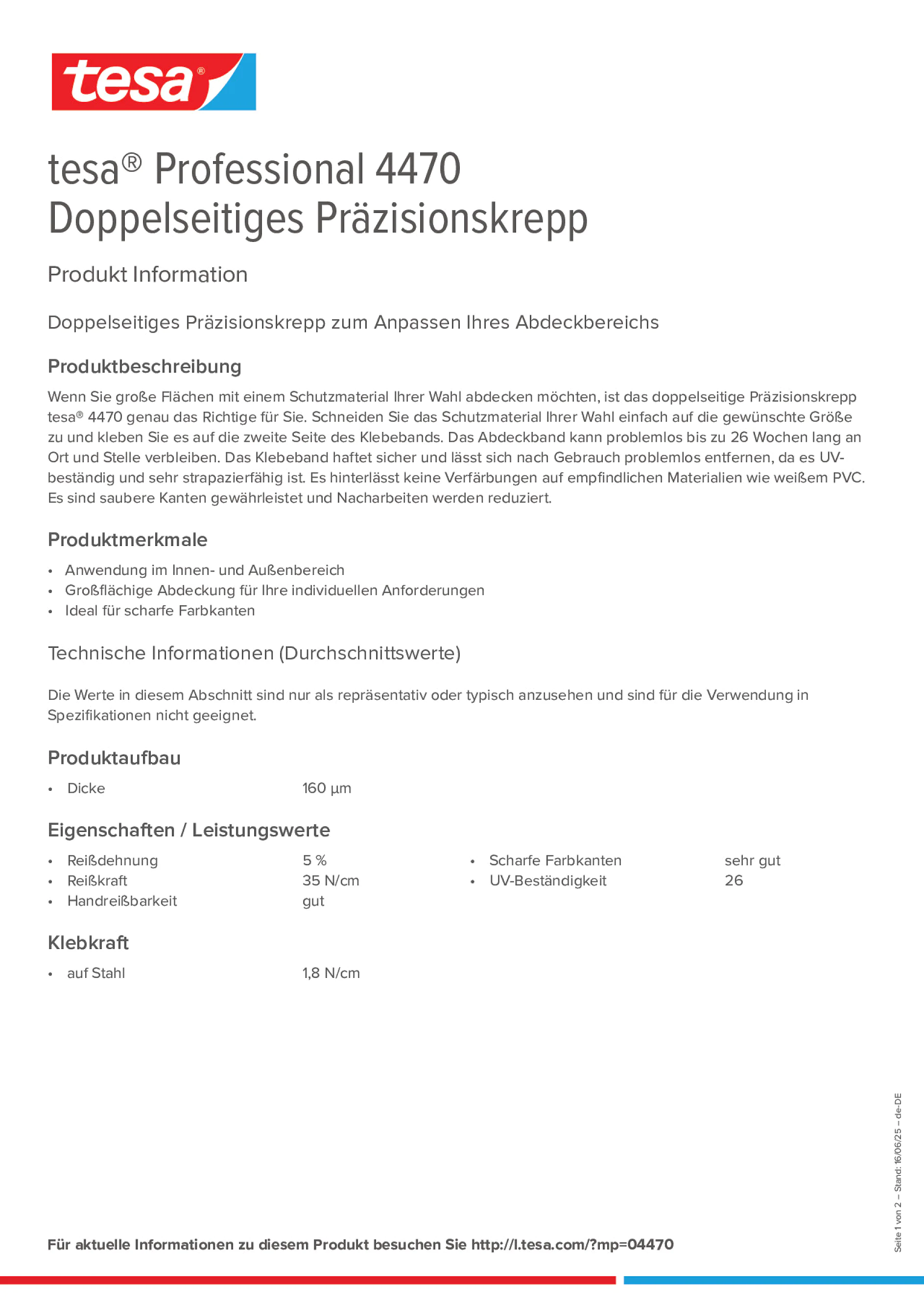 Product information_tesa® Professional 04470_de-DE