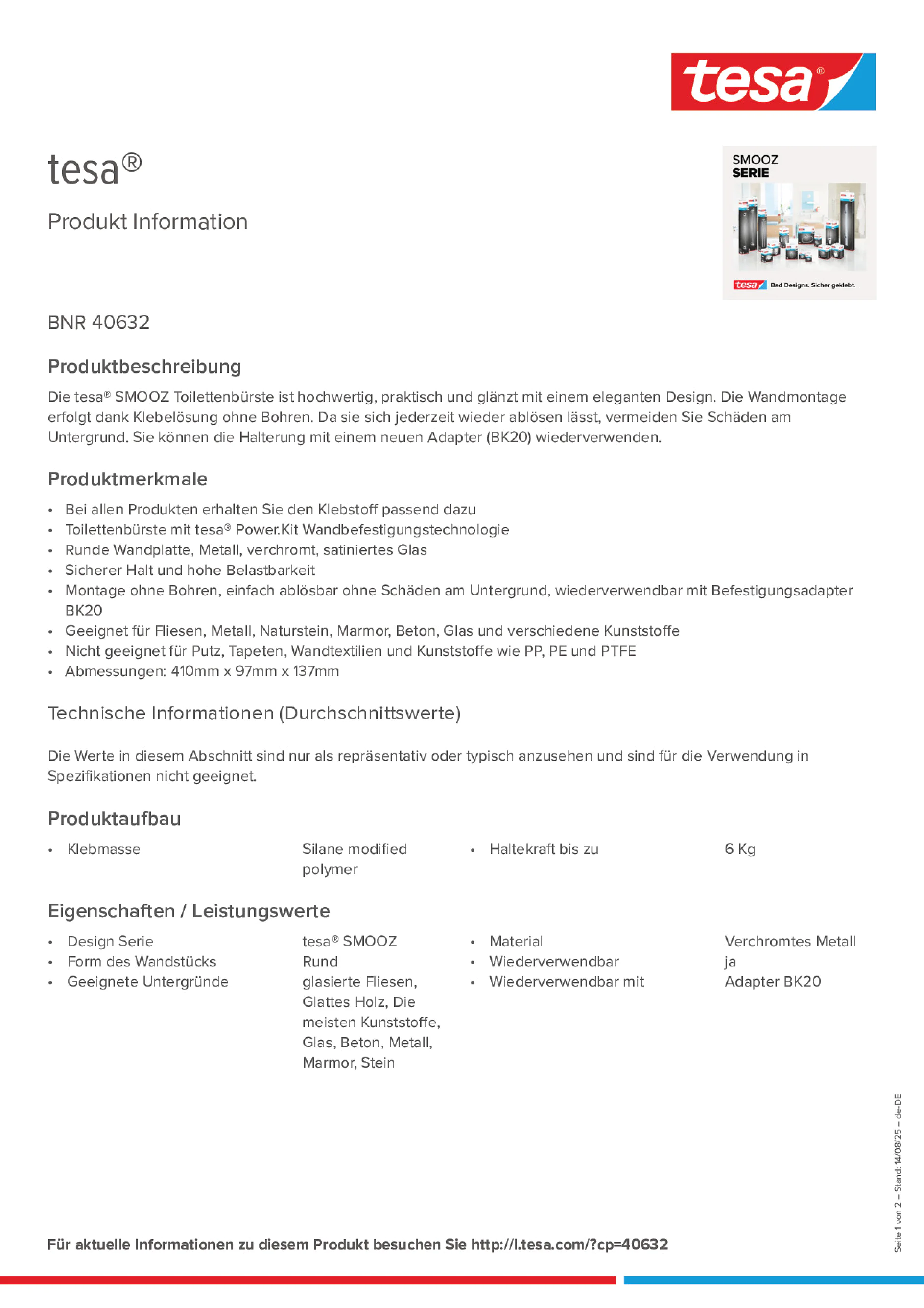 Product information_tesa® 40632_de-DE