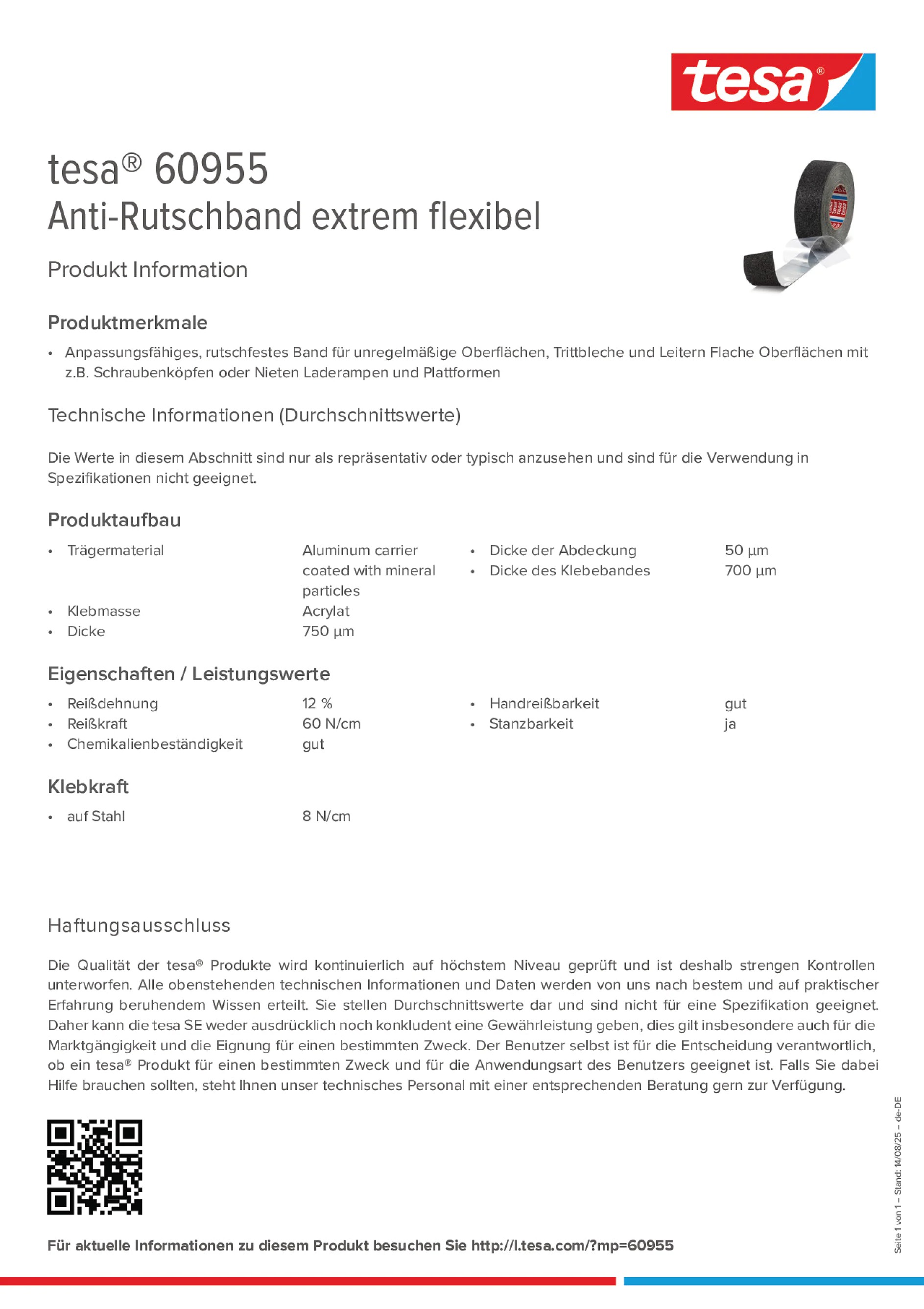Product information_tesa® 60955_de-DE