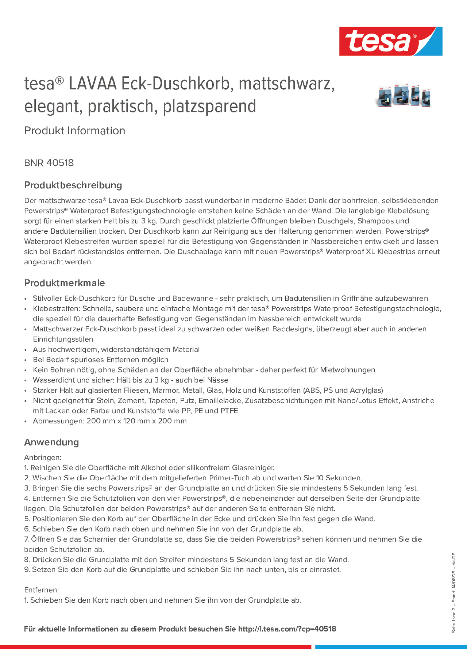 Product information_tesa® 40518_de-DE