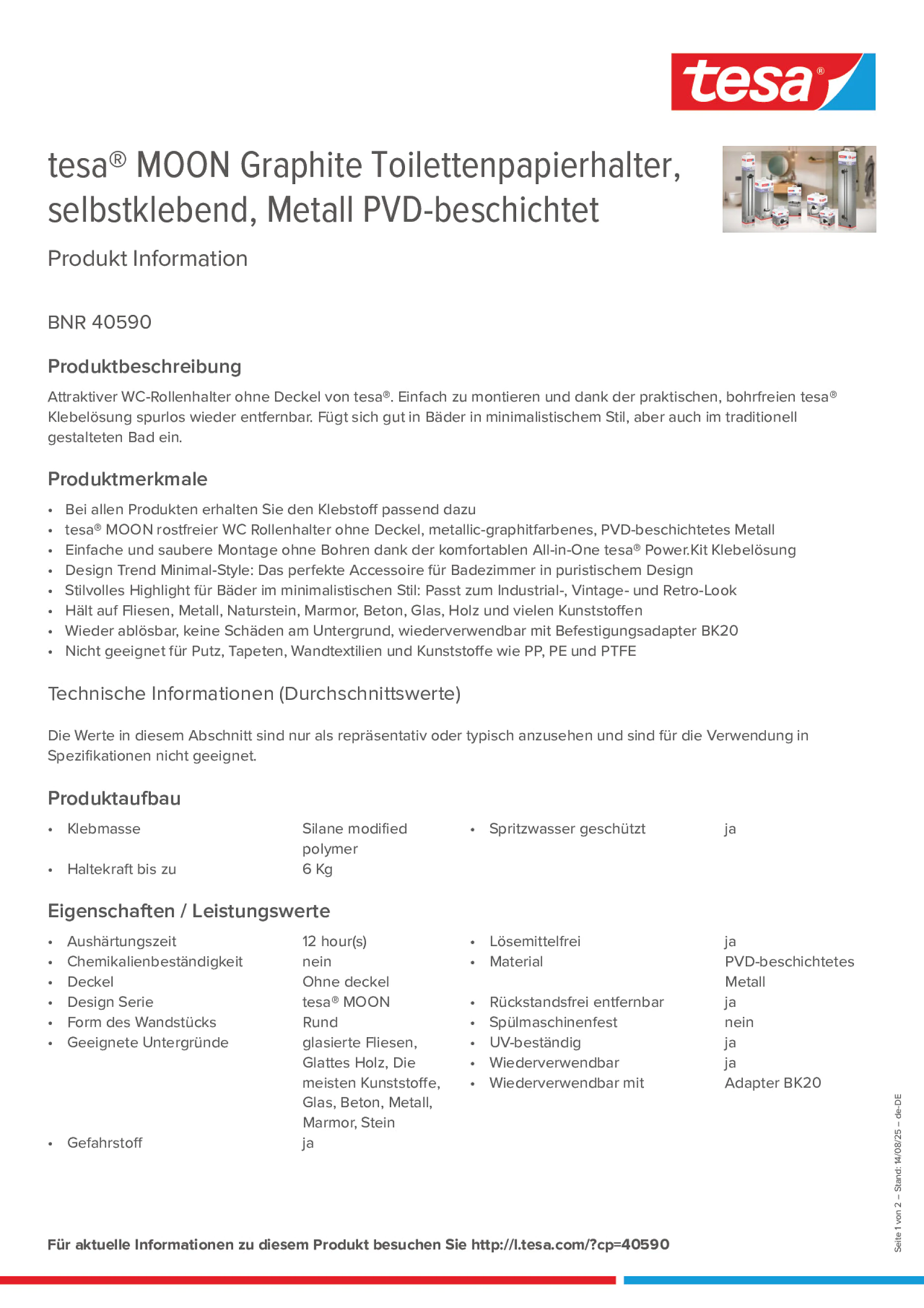 Product information_tesa® 40590_de-DE