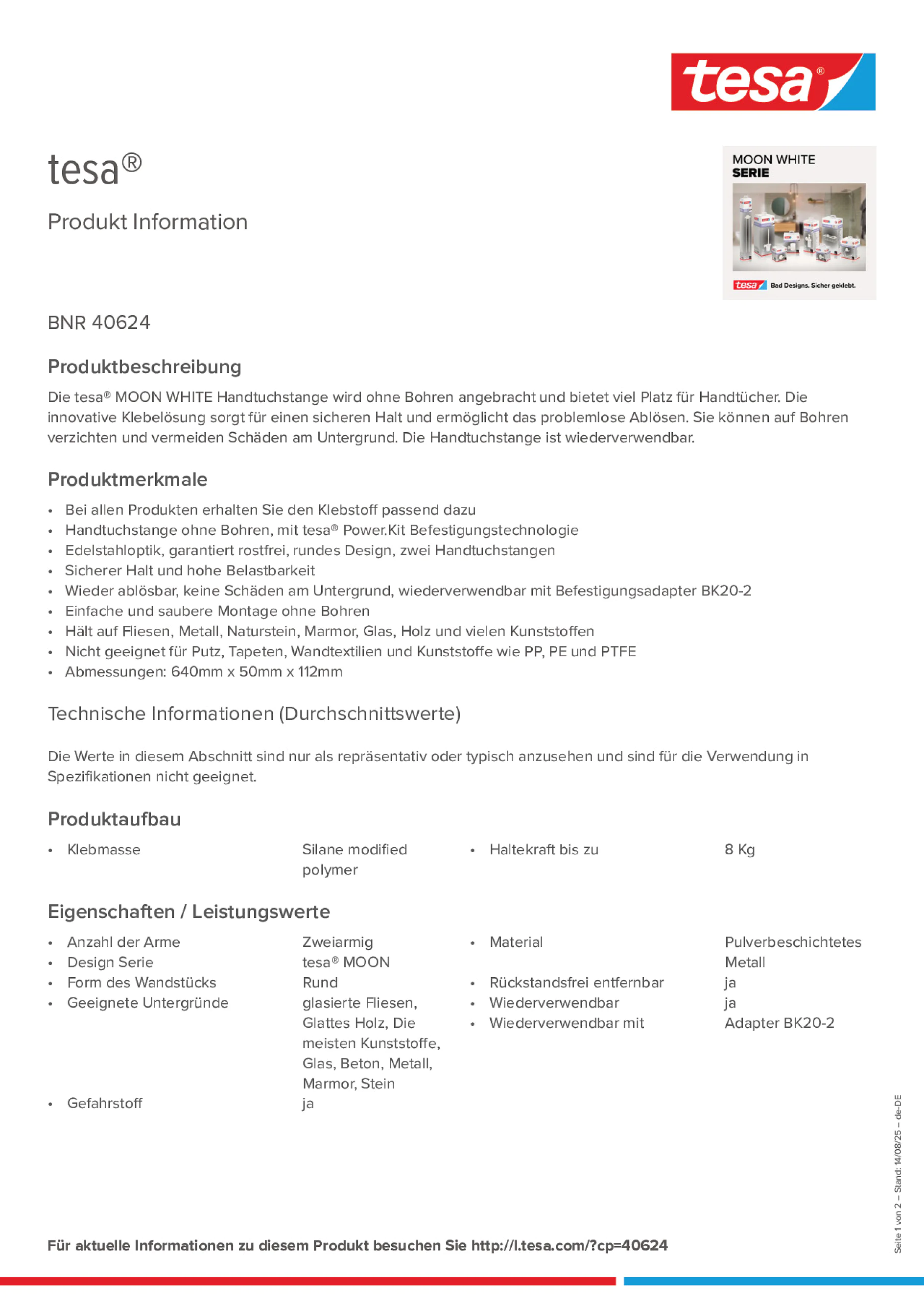 Product information_tesa® 40624_de-DE